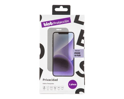 Foto 1 | Protector de Pantalla de Privacidad Blob para iPhone 16 Plus
