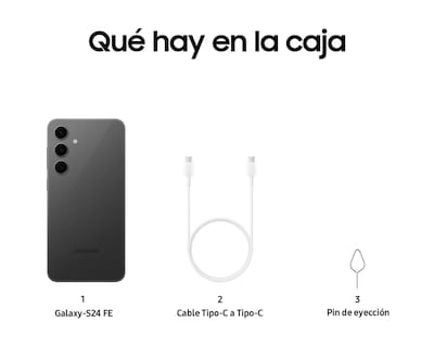 Foto 8 | Celular Samsung Liberado Galaxy S24 FE 256 GB Grafito