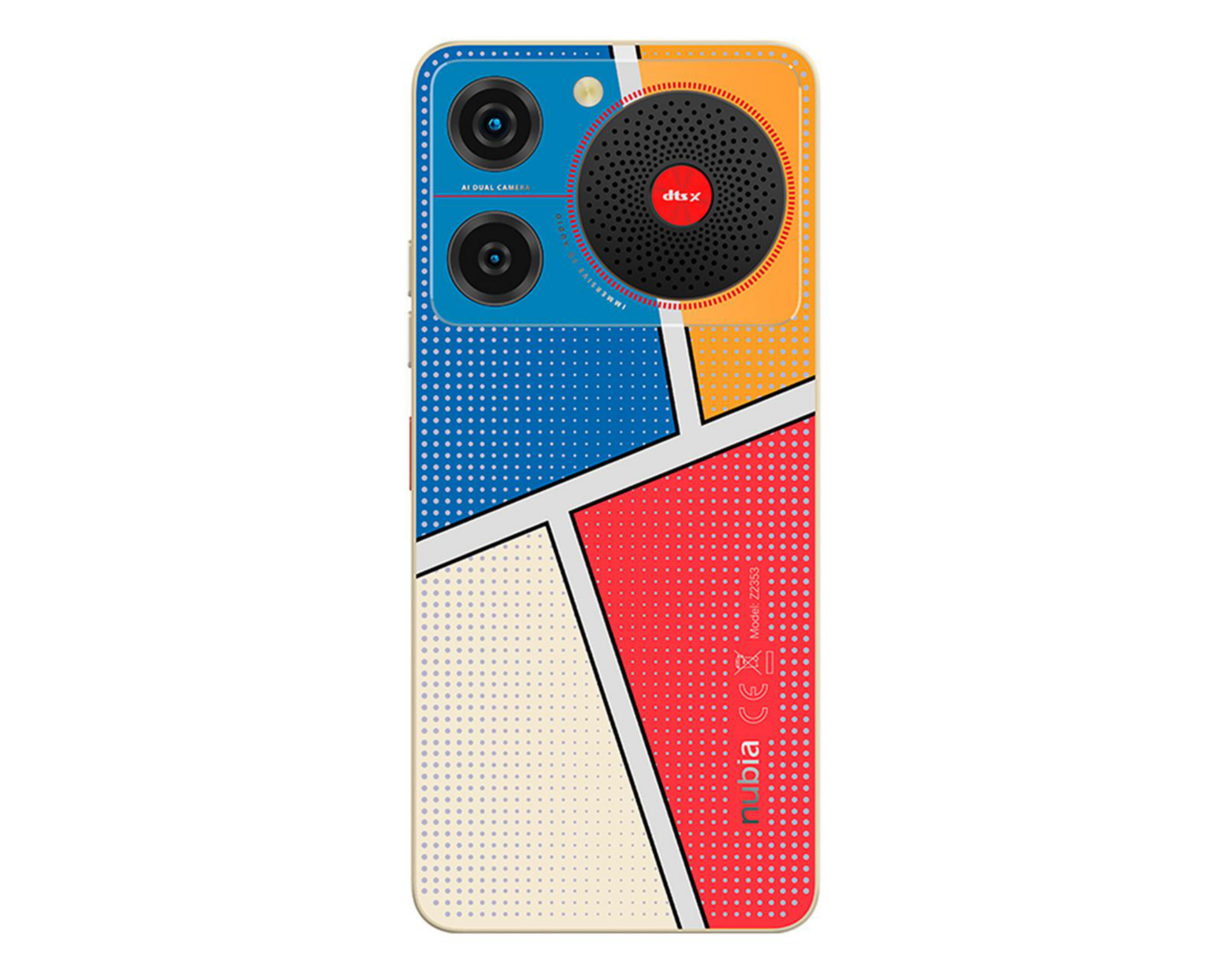 Celular Nubia Desbloqueado Music 128 GB Multicolor