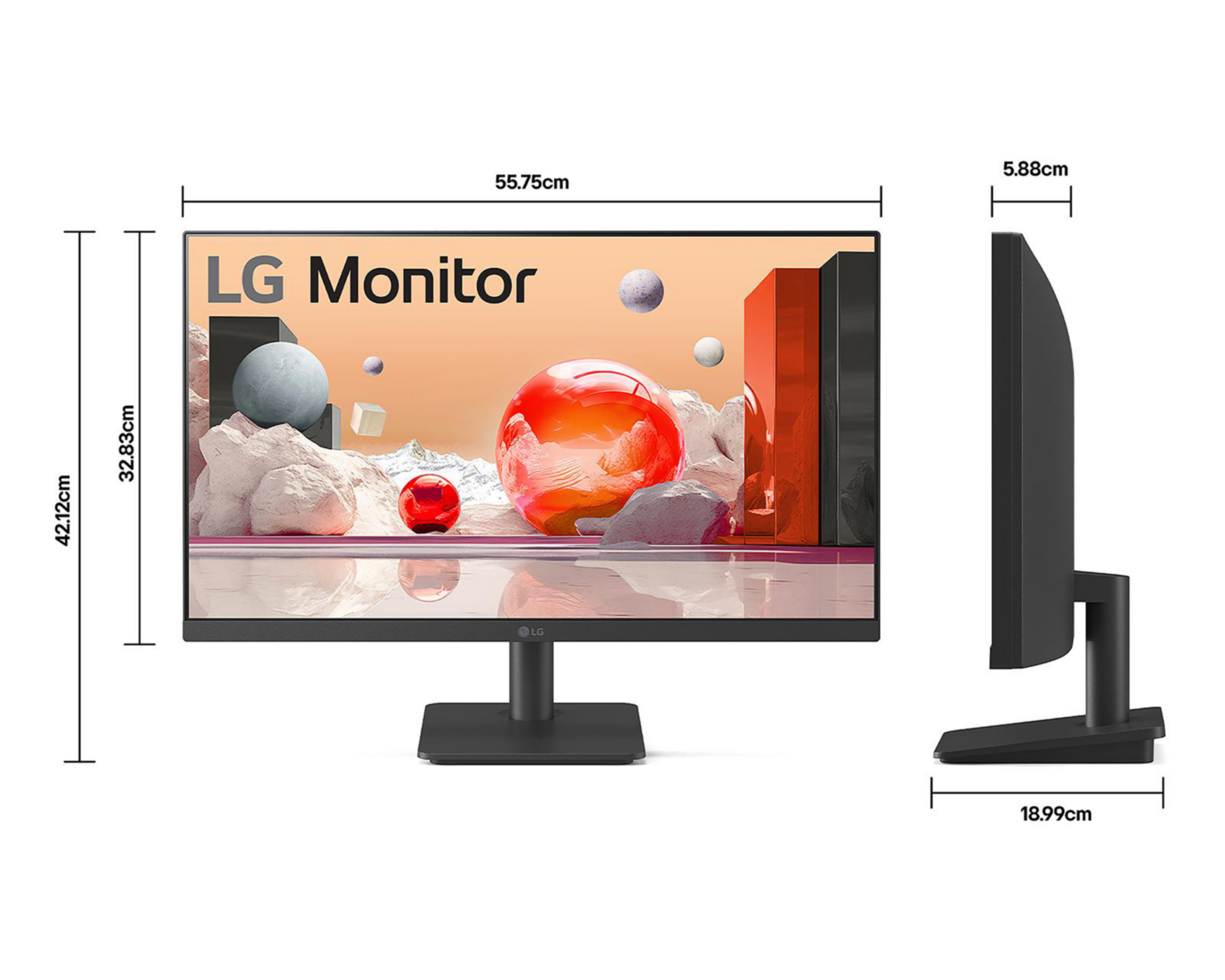 Foto 7 | Monitor LG 25MS500-B 24.5 Pulgadas Full HD 100 Hz