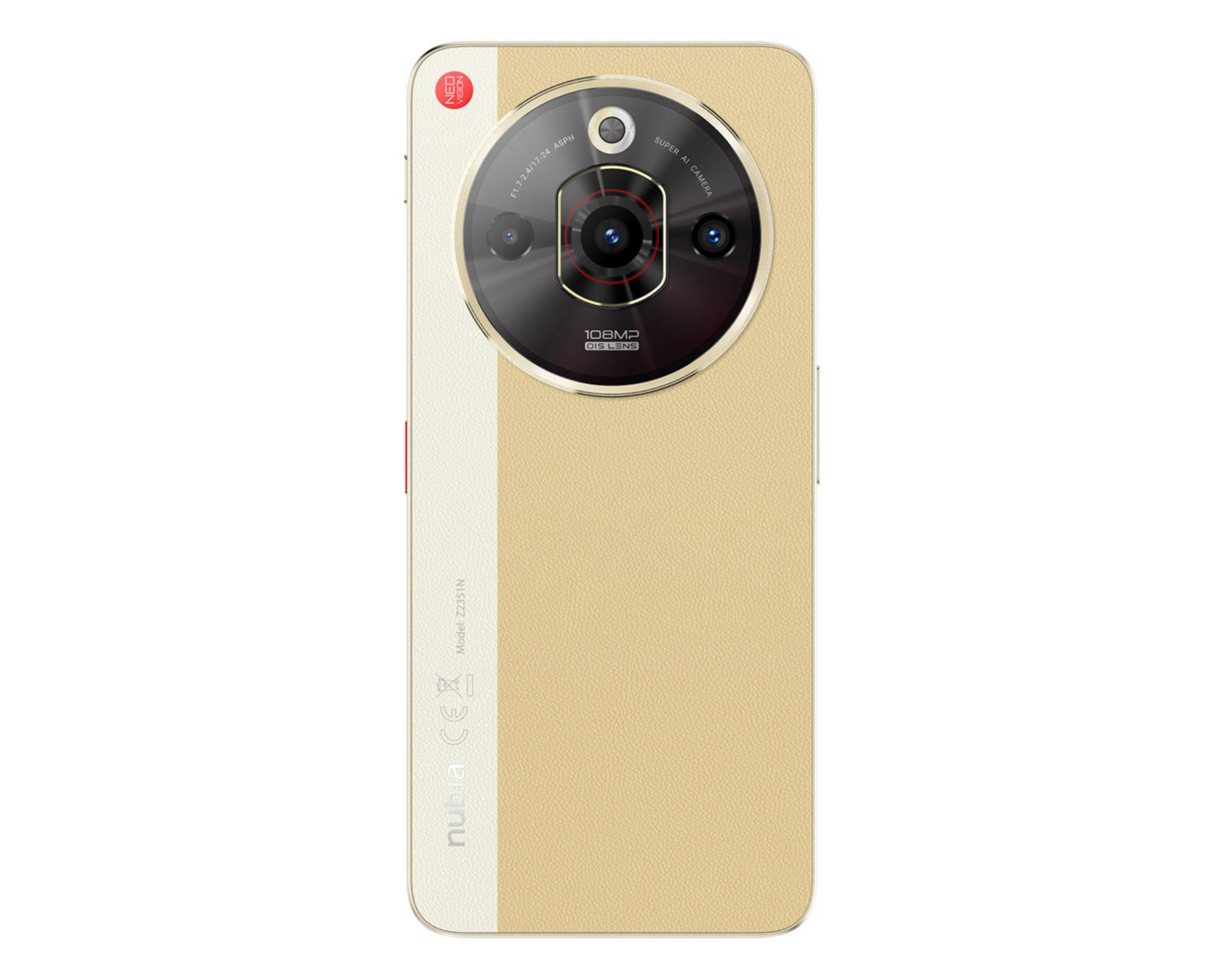 Celular Nubia Desbloqueado Focus Pro 5G 256 GB Beige