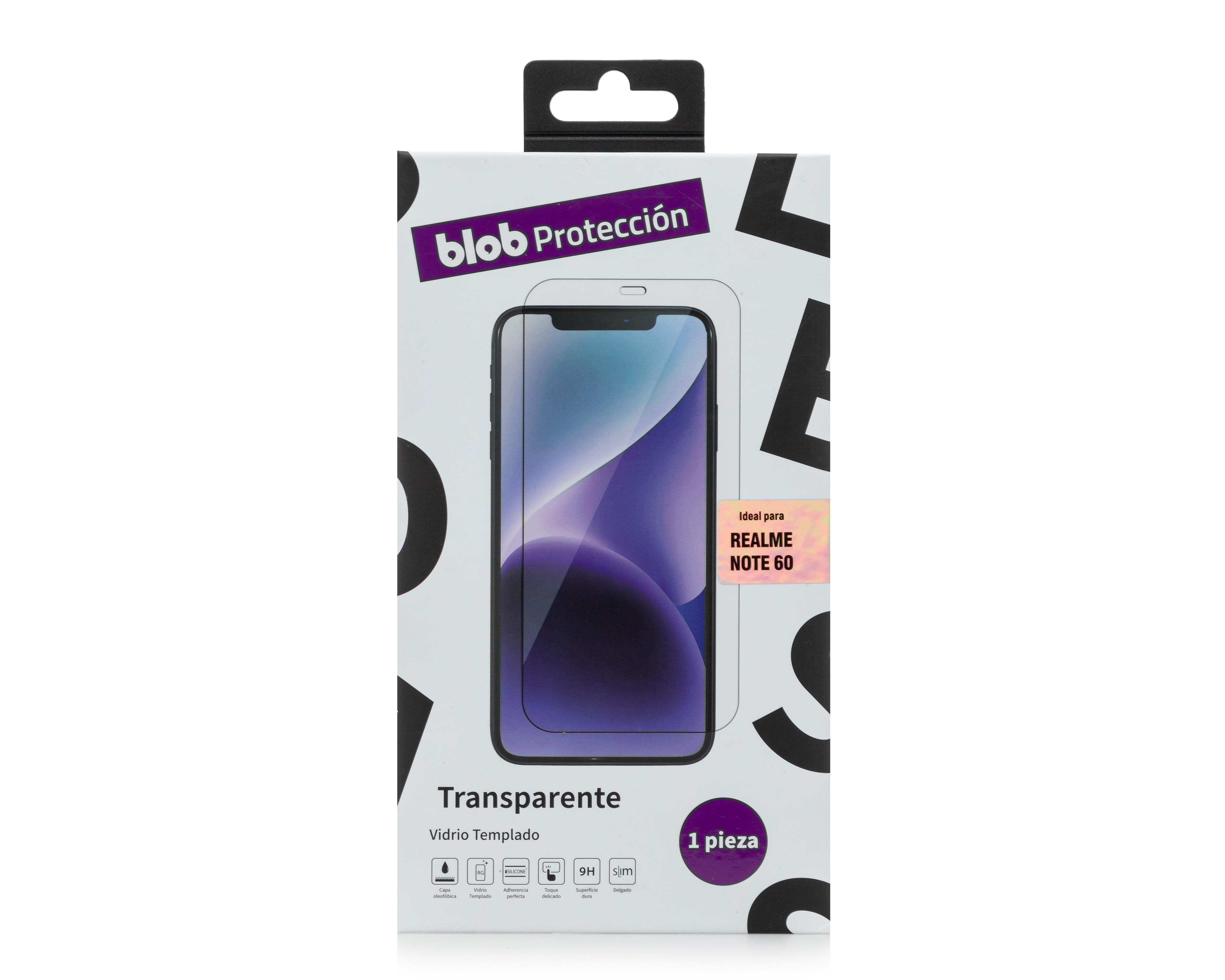 Foto 2 pulgar | Protector de Pantalla de Vidrio Templado Blob para Realme Note 60