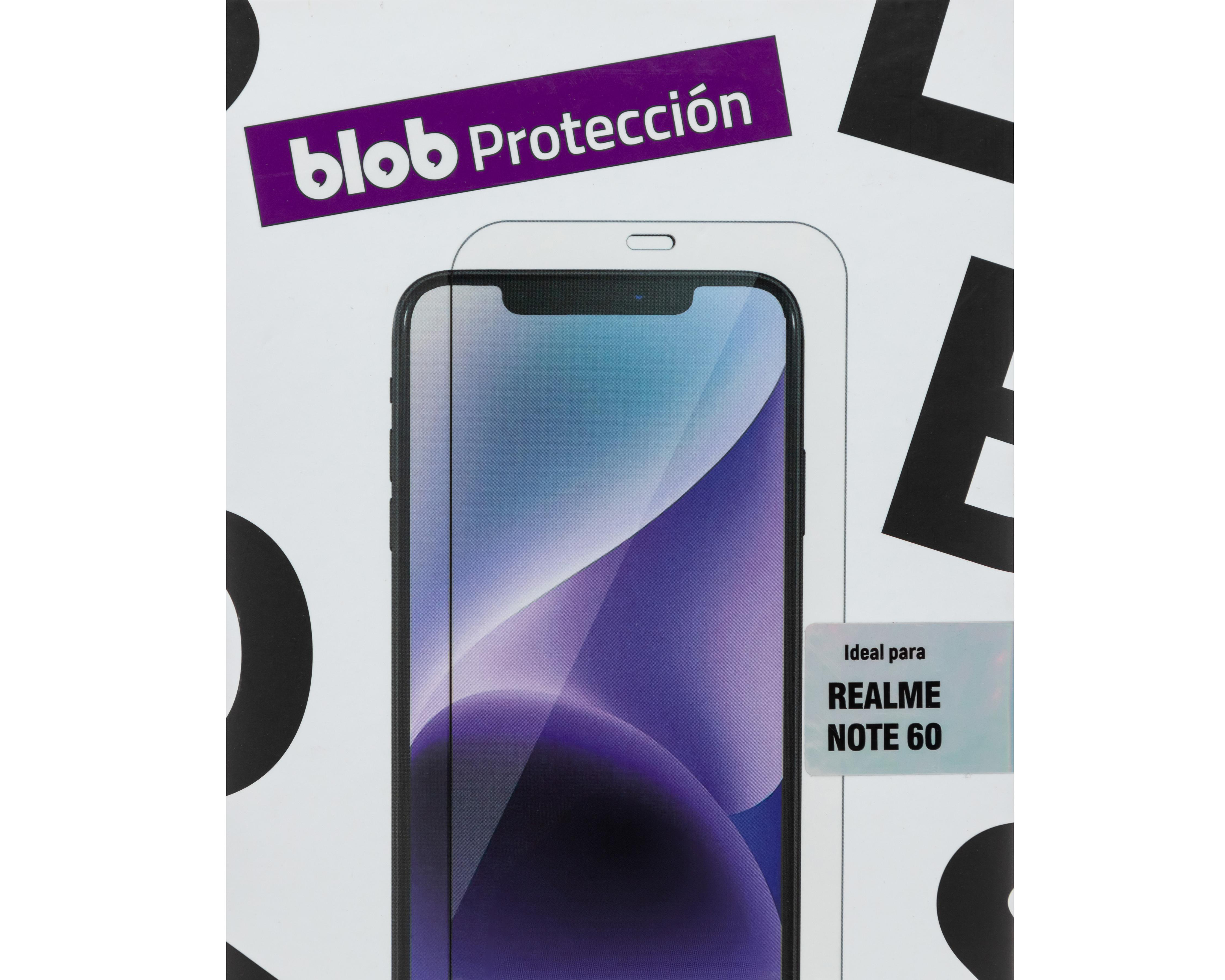 Foto 4 pulgar | Protector de Pantalla de Vidrio Templado Blob para Realme Note 60