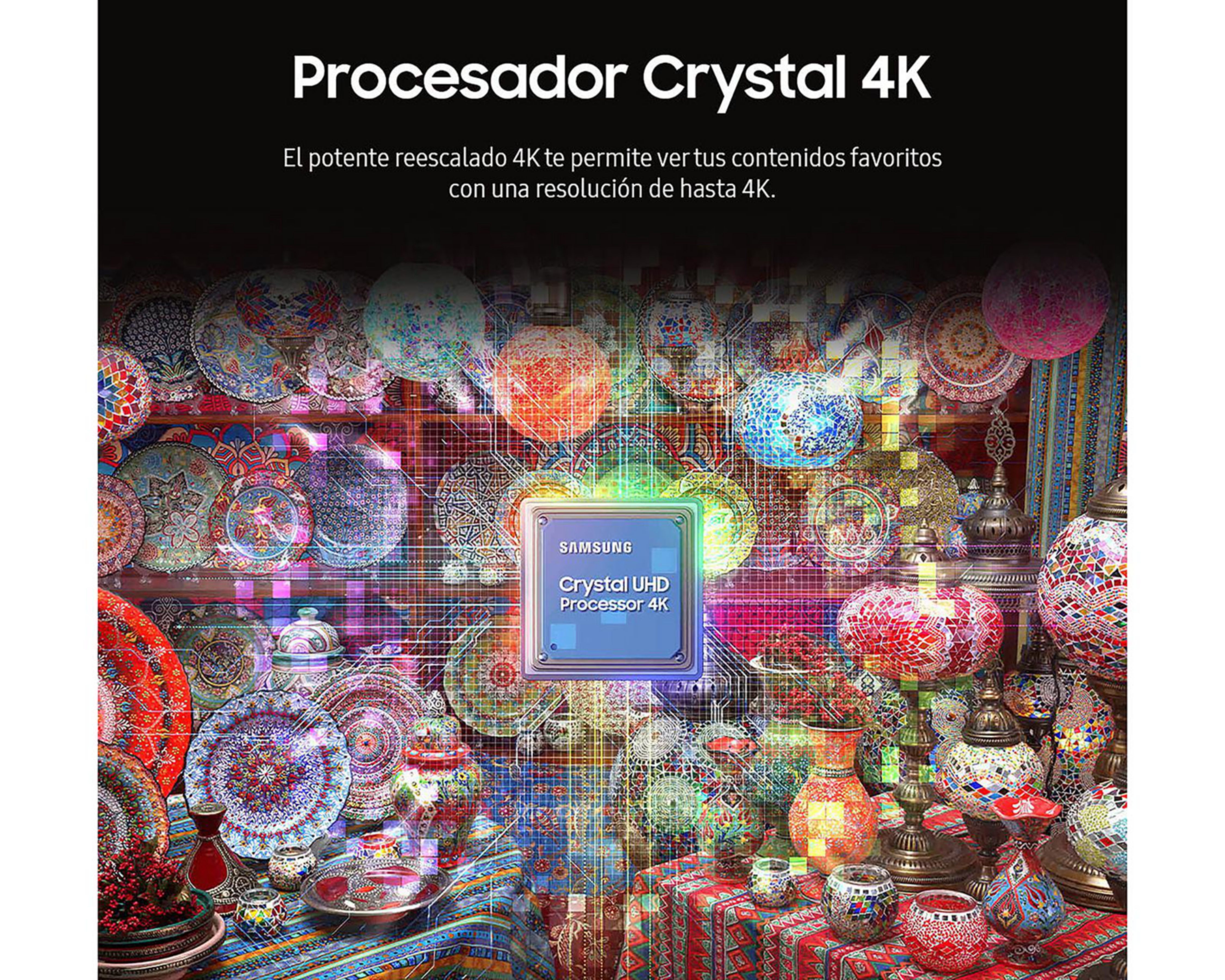 Foto 7 | Pantalla Smart TV Samsung Crystal 50 Pulgadas UHD UN50DU8000FXZX