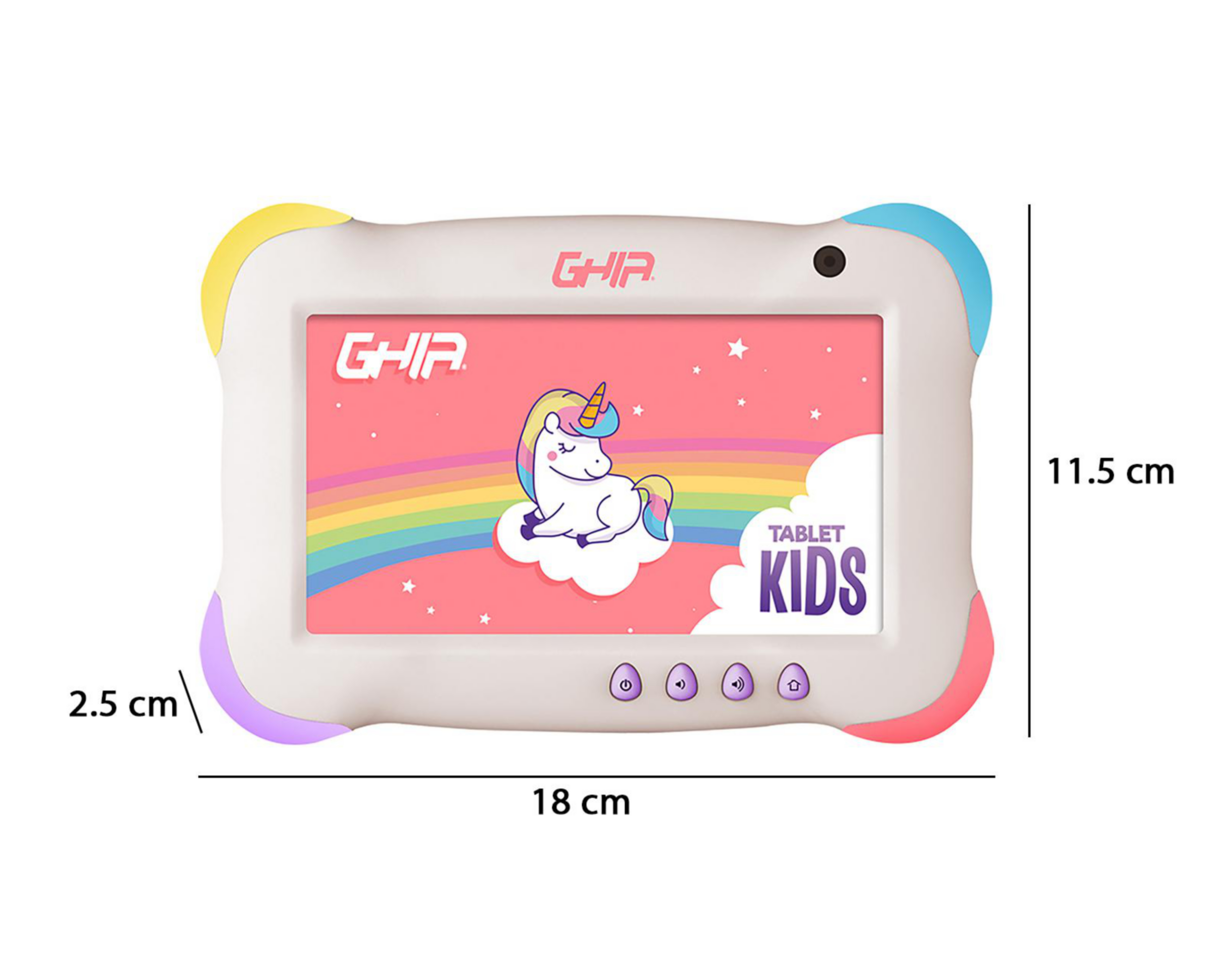 Foto 5 pulgar | Tablet Infantil Ghia Nothghia-374 Unicornio 7 Pulgadas 32 GB 2 GB RAM