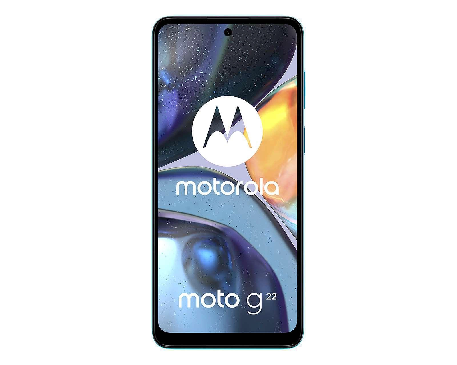 Foto 4 pulgar | Telcel Motorola Moto G22 128 GB Azul