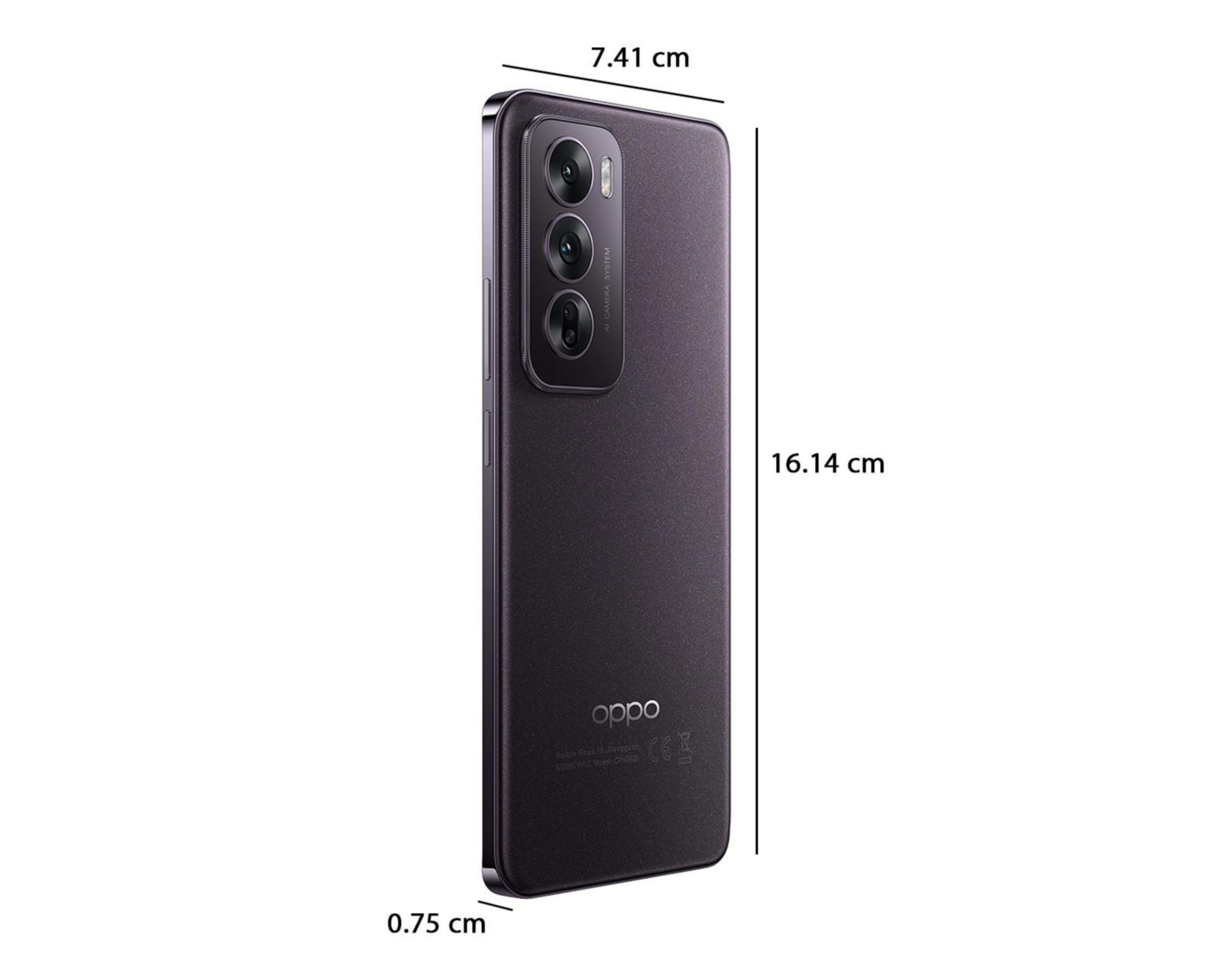 Foto 5 pulgar | Telcel OPPO Reno 12 512 GB Morado