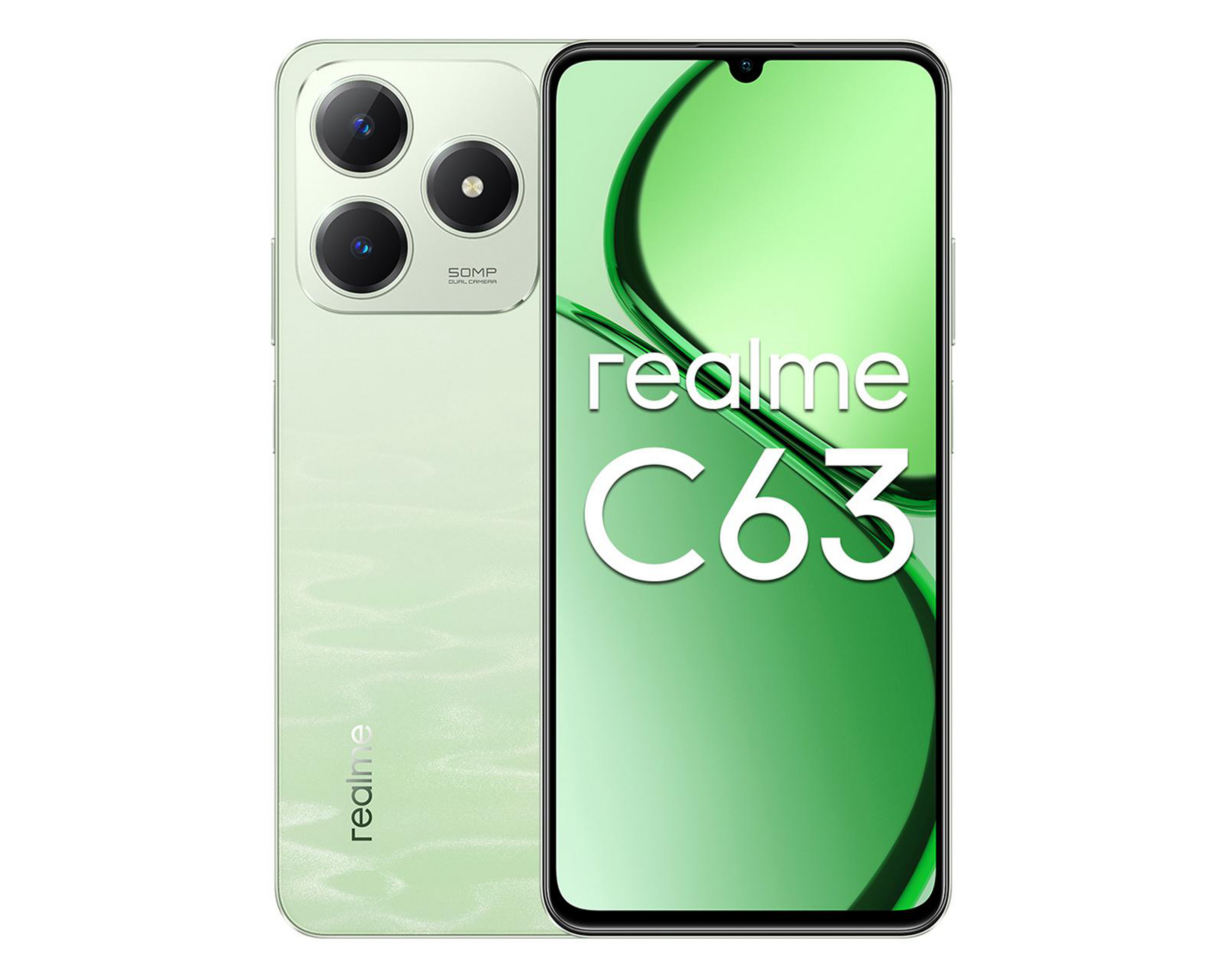 Foto 2 pulgar | Celular Realme Desbloqueado C63 256 GB Verde