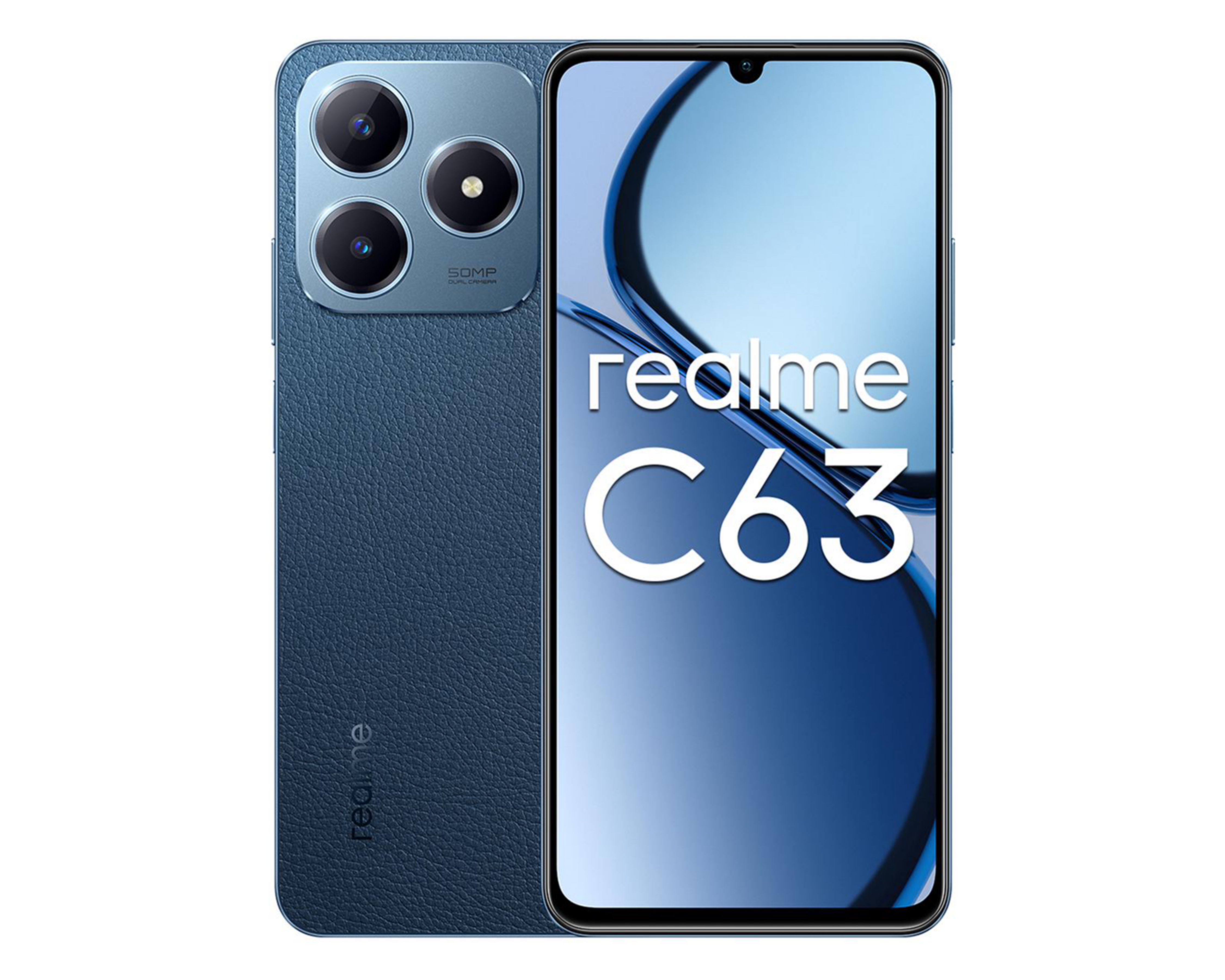 Foto 2 pulgar | Celular Realme Desbloqueado C63 256 GB Azul