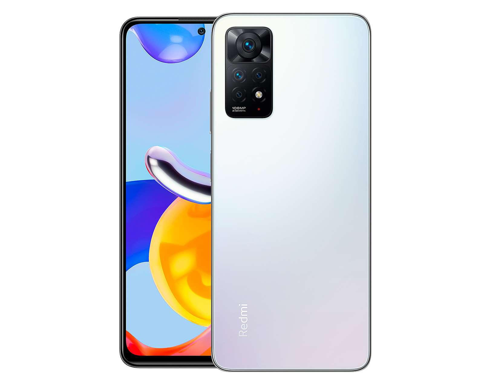 Foto 2 pulgar | Movistar Xiaomi Redmi Note 11S 128 GB Blanco