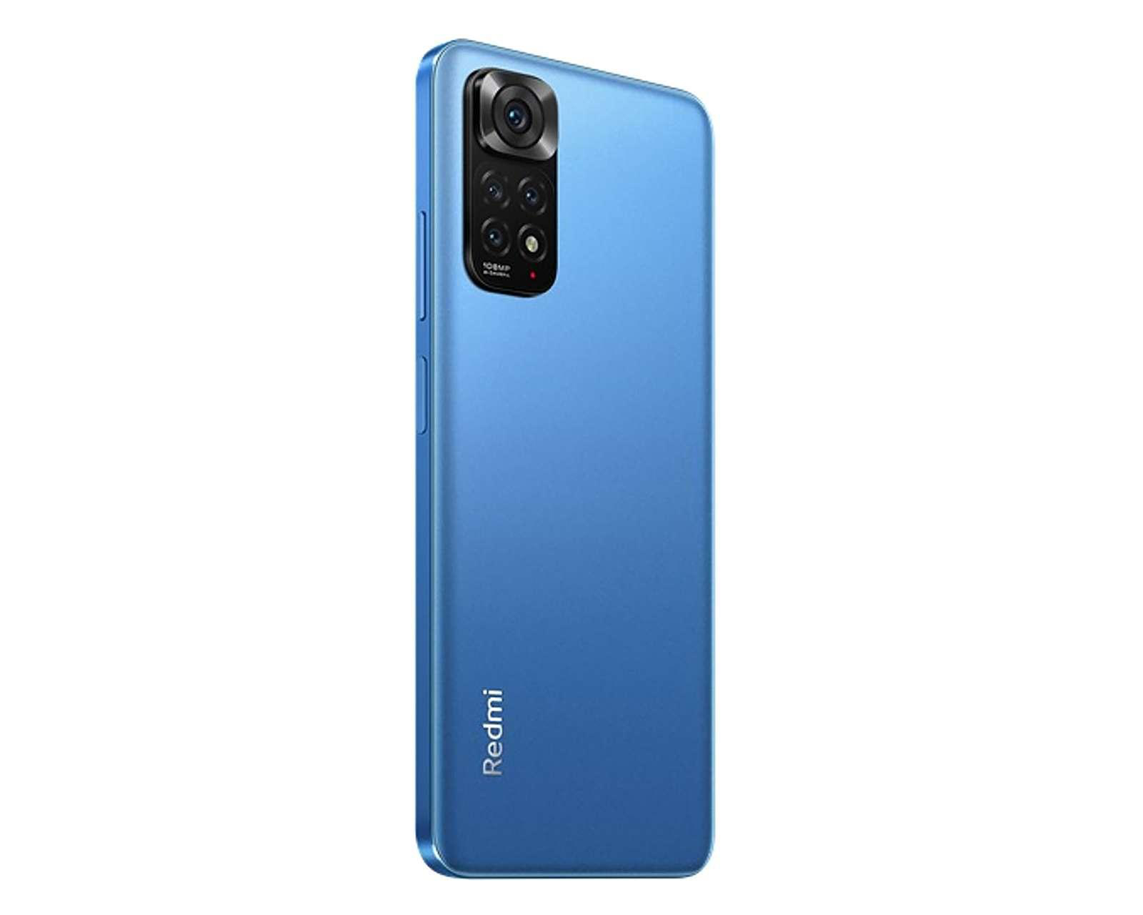 Foto 4 pulgar | Movistar Xiaomi Redmi Note 11S 128 GB Azul