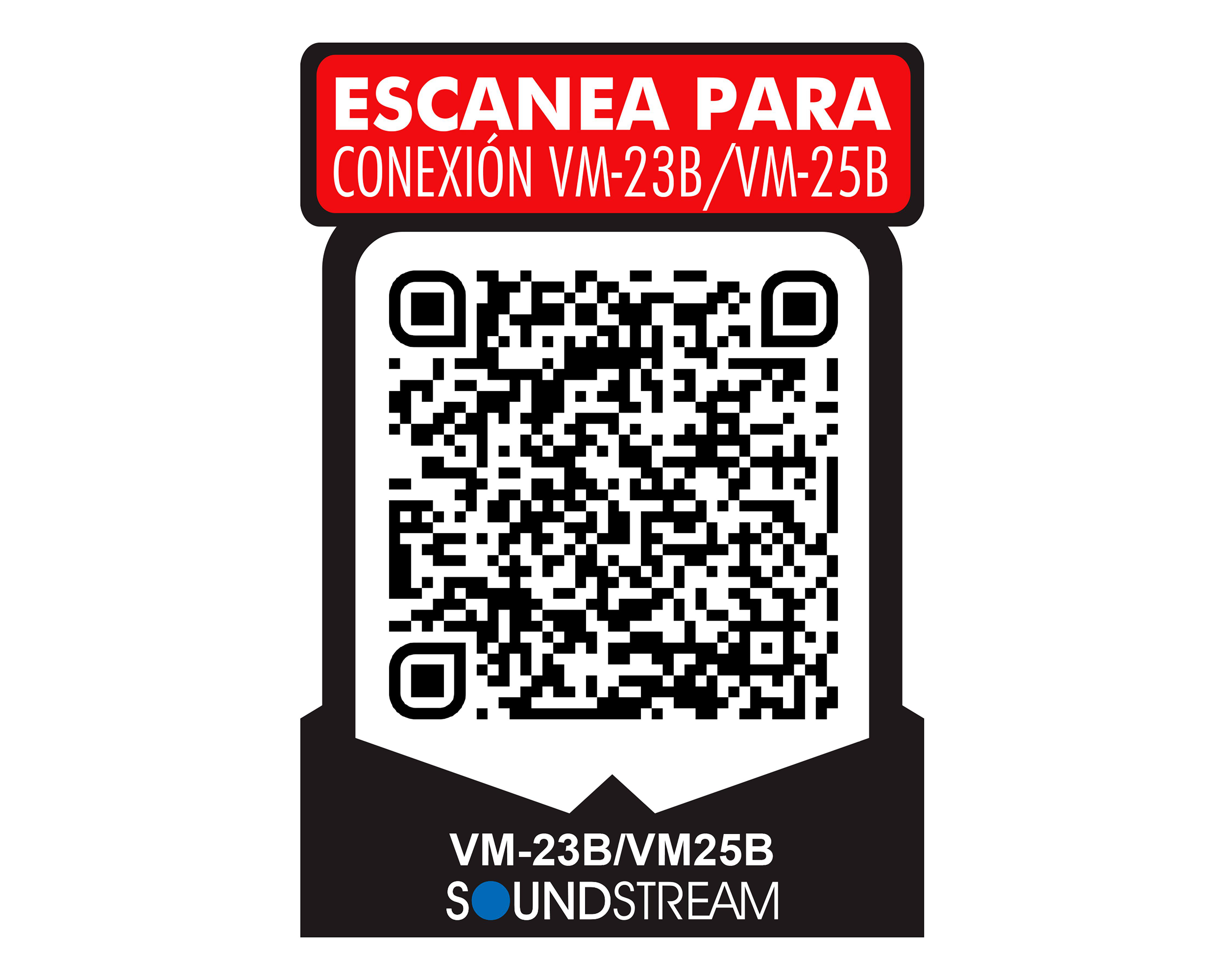 Foto 8 pulgar | Autoestéreo Soundstream sin CD VM-23B Bluetooth Compatibilidad Manos Libres Negro