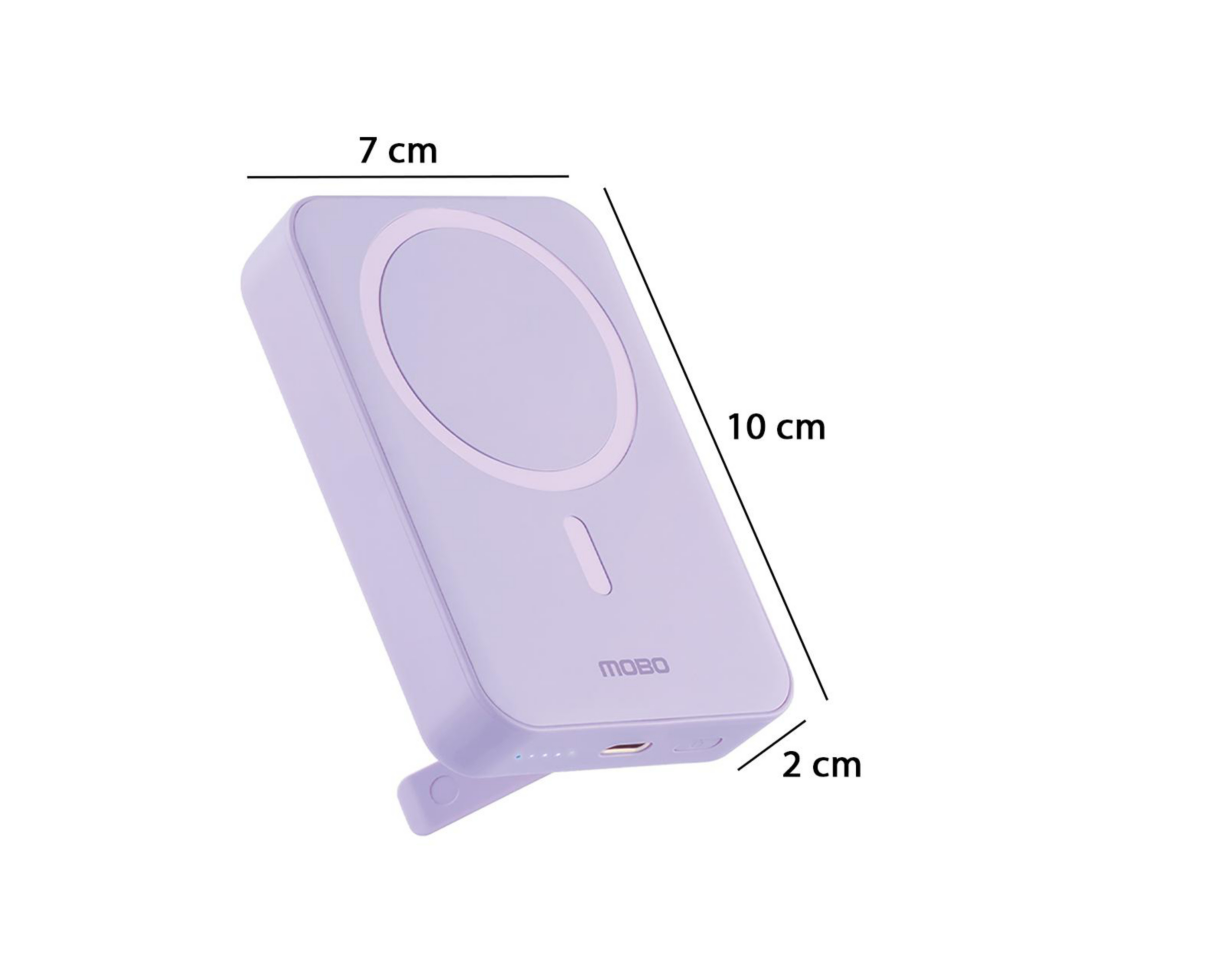 Foto 6 pulgar | Batería Portátil Magnética Mobo 10000 mAh