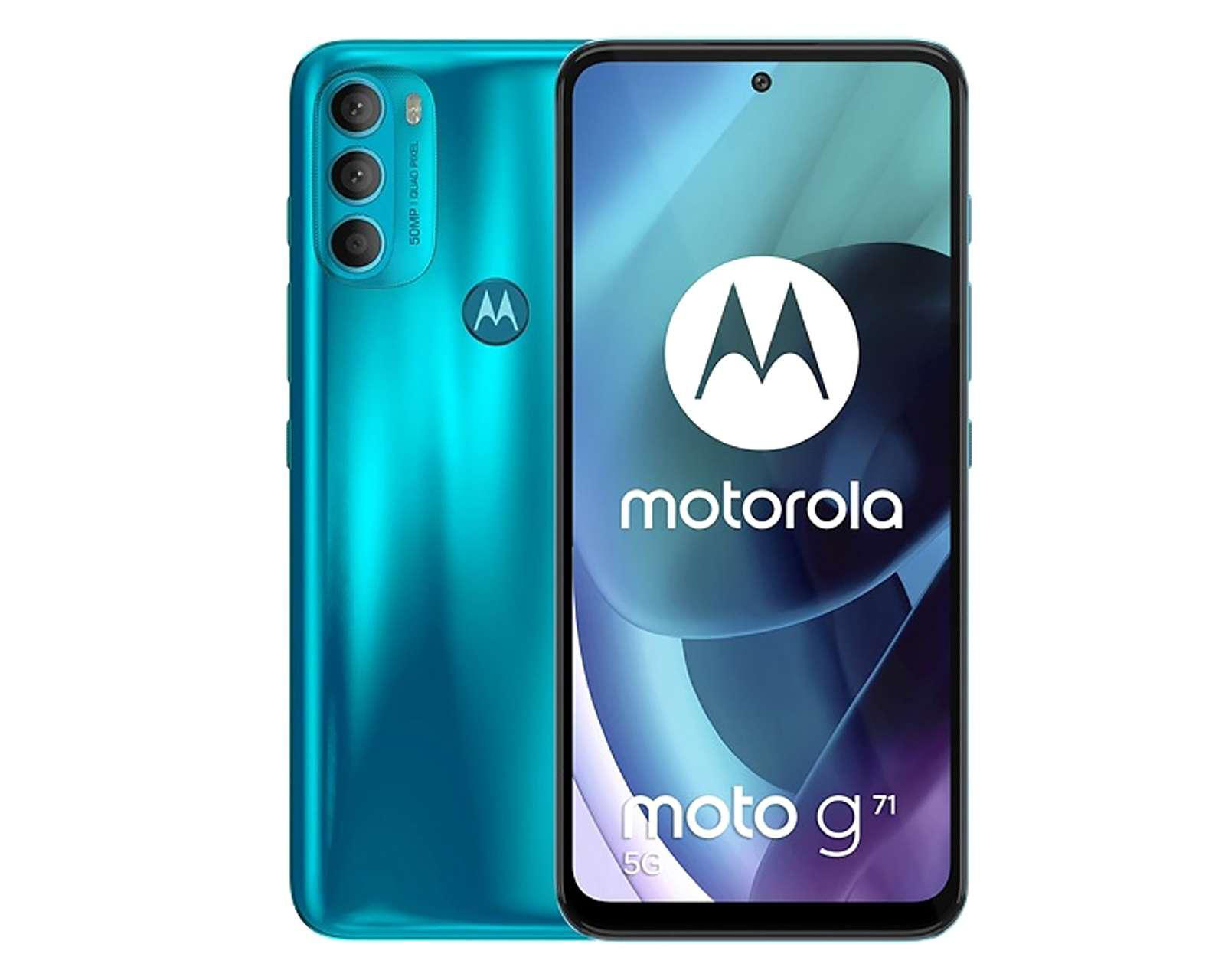 Foto 2 pulgar | Movistar Motorola Moto G71 128 GB Verde