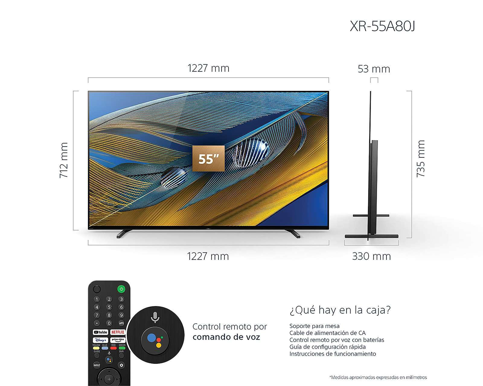 Foto 8 pulgar | Pantalla OLED Sony 55" Ultra HD 4K Smart TV XR-55A80J