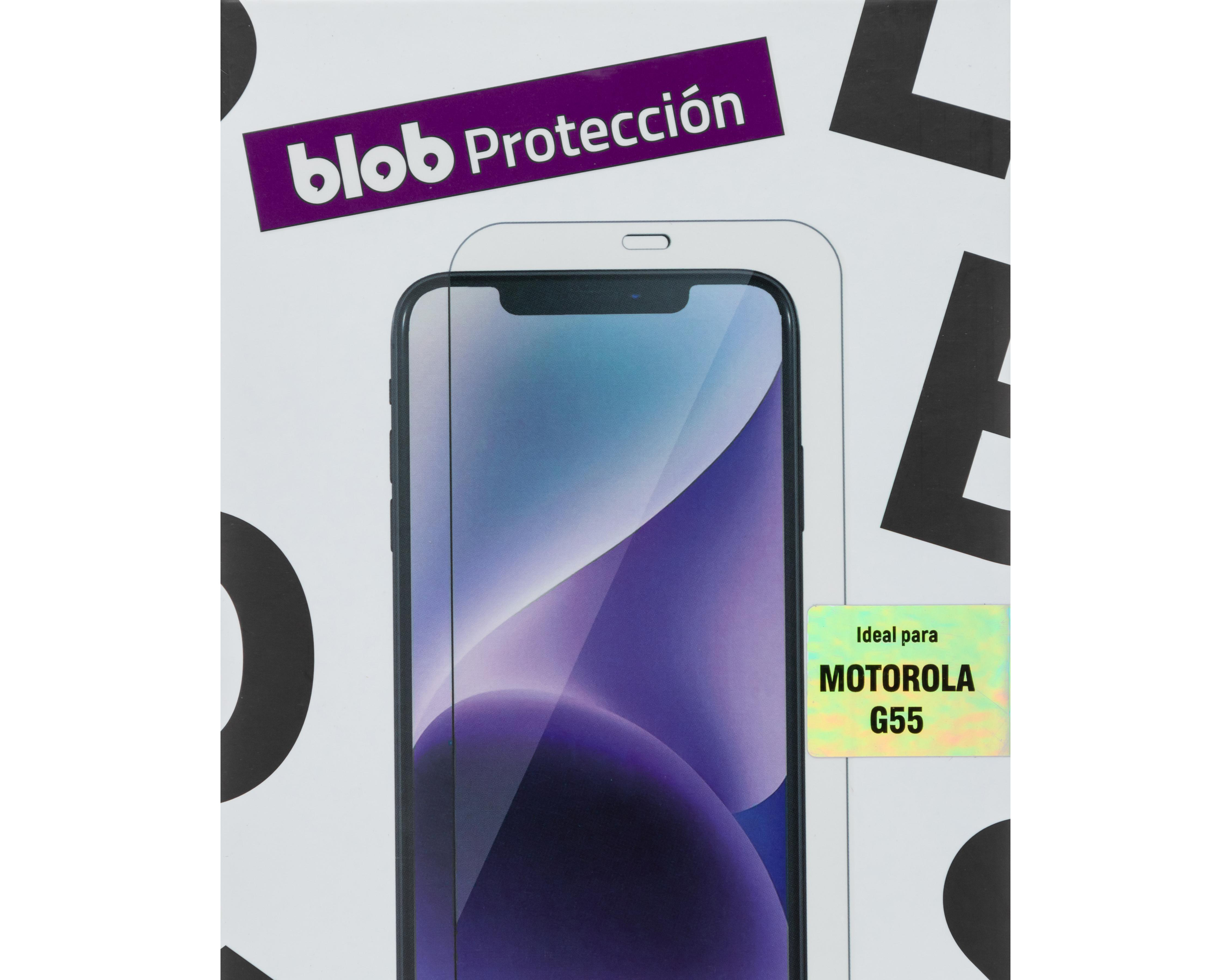 Foto 3 | Protector de Pantalla de Vidrio Templado Blob para Motorola G55