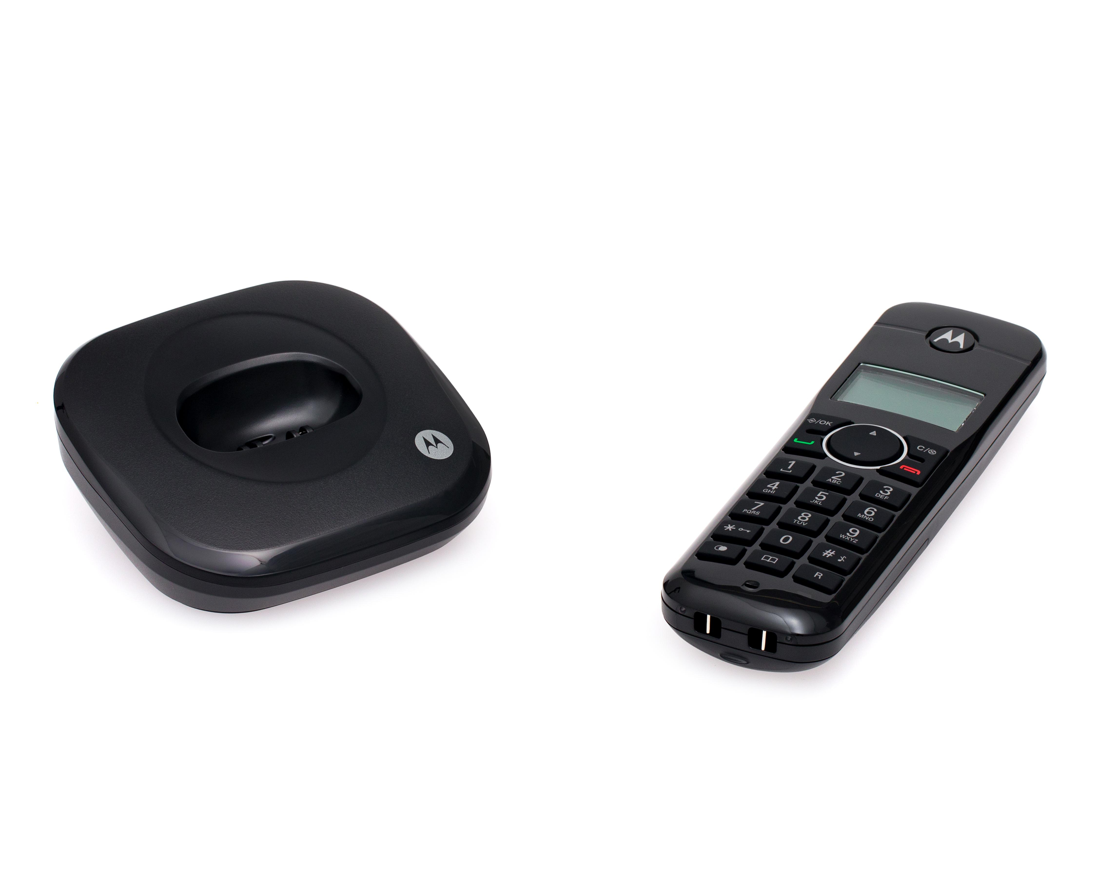 Foto 5 | Teléfono Inalámbrico Motorola MOTO500ID Negro