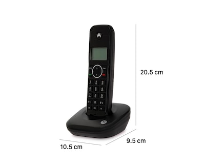 Foto 6 | Teléfono Inalámbrico Motorola MOTO500ID Negro