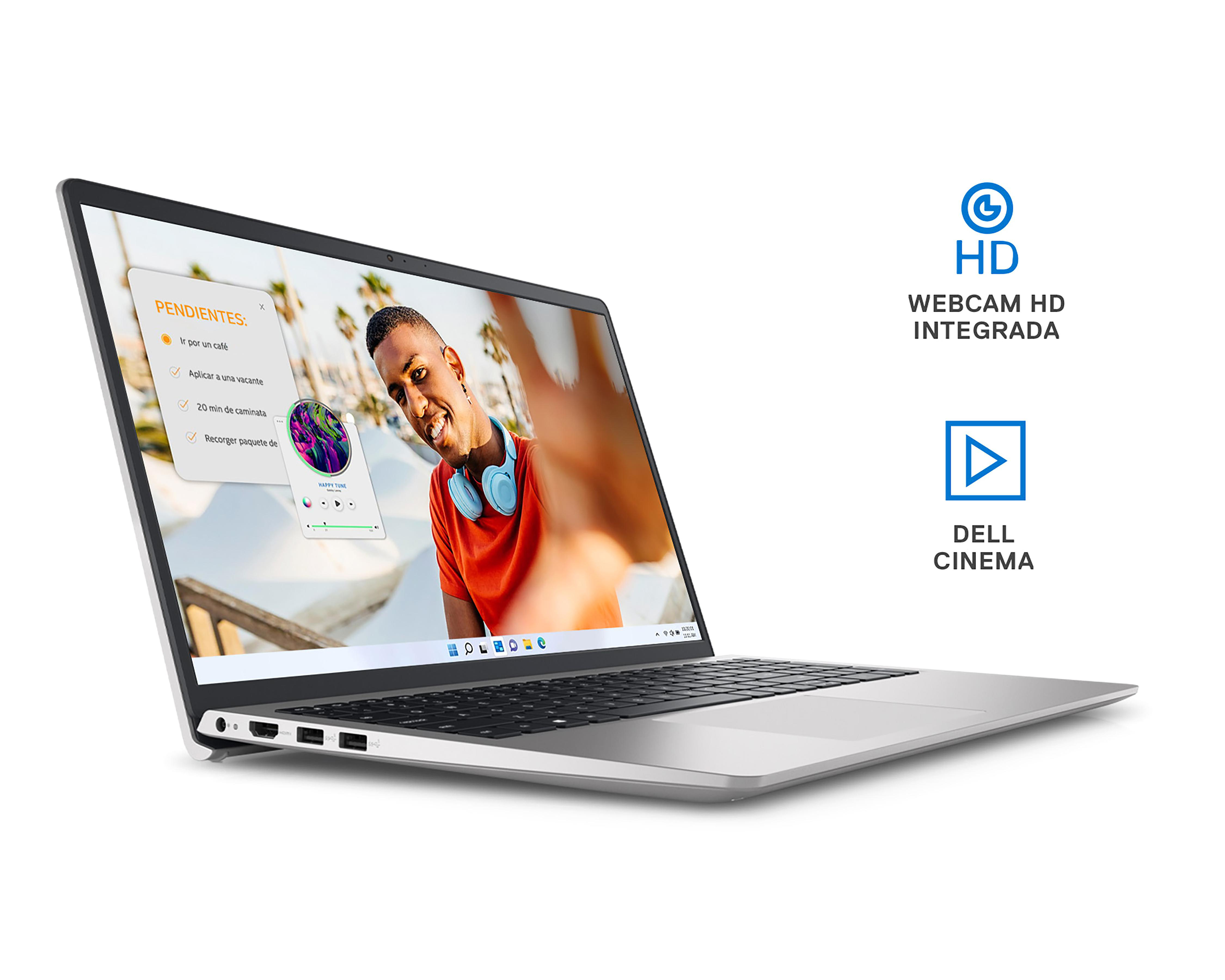 Foto 6 pulgar | Laptop Dell Inspiron 3520 15.6 Pulgadas Windows 11 Intel Core I7 16 GB RAM 512 GB SSD Plateada