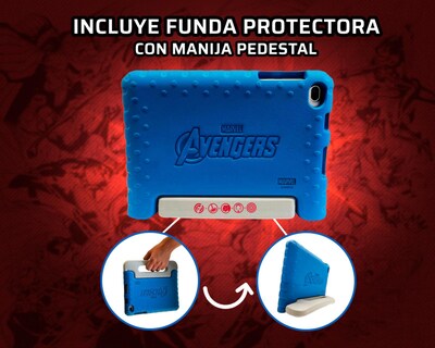 Foto 4 | Tablet Kempler & Strauss Avengers 7 Pulgadas 32 GB 4 GB