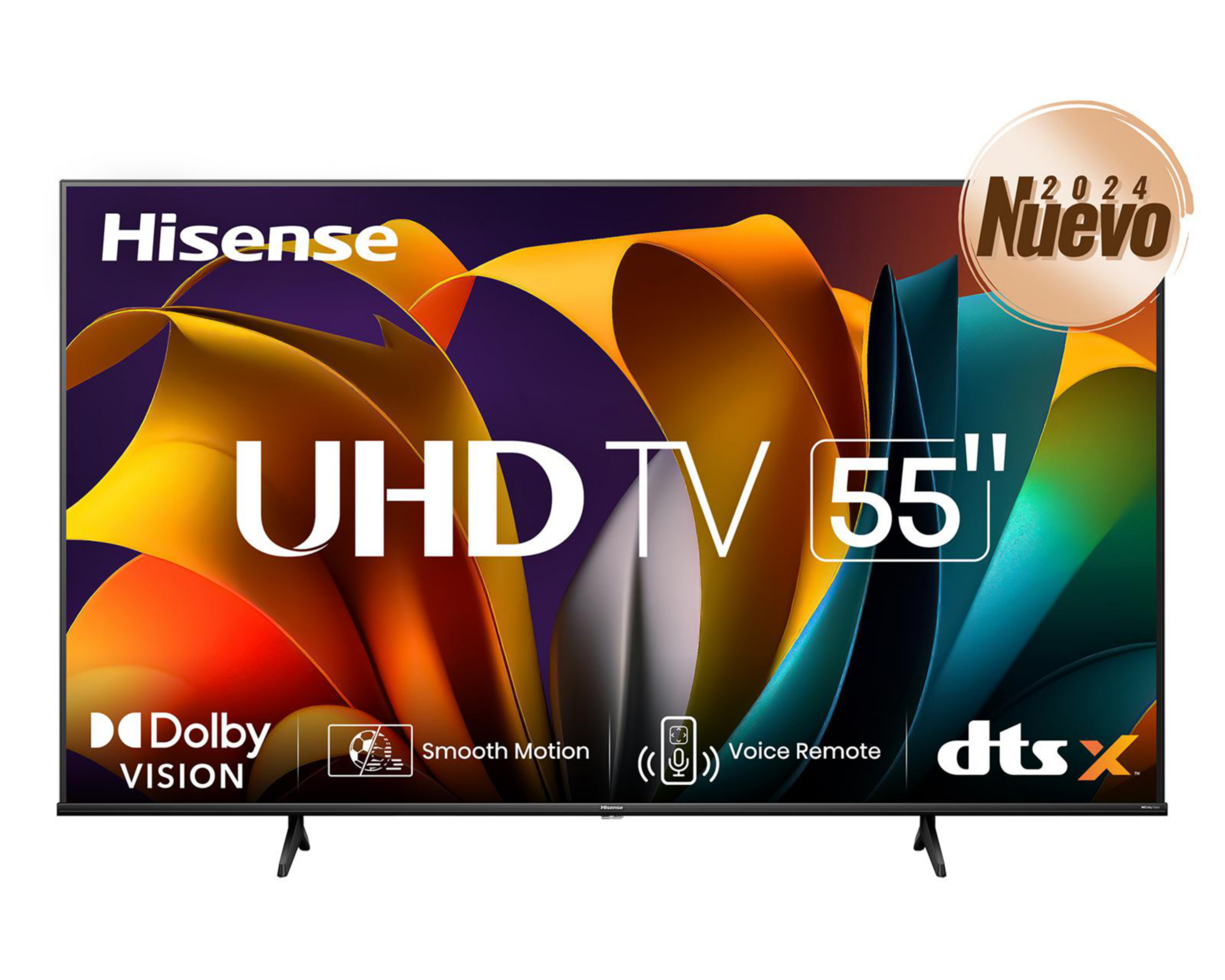 Foto 2 pulgar | Pantalla Smart TV Hisense LED 55 Pulgadas Ultra HD 4K 55A6N