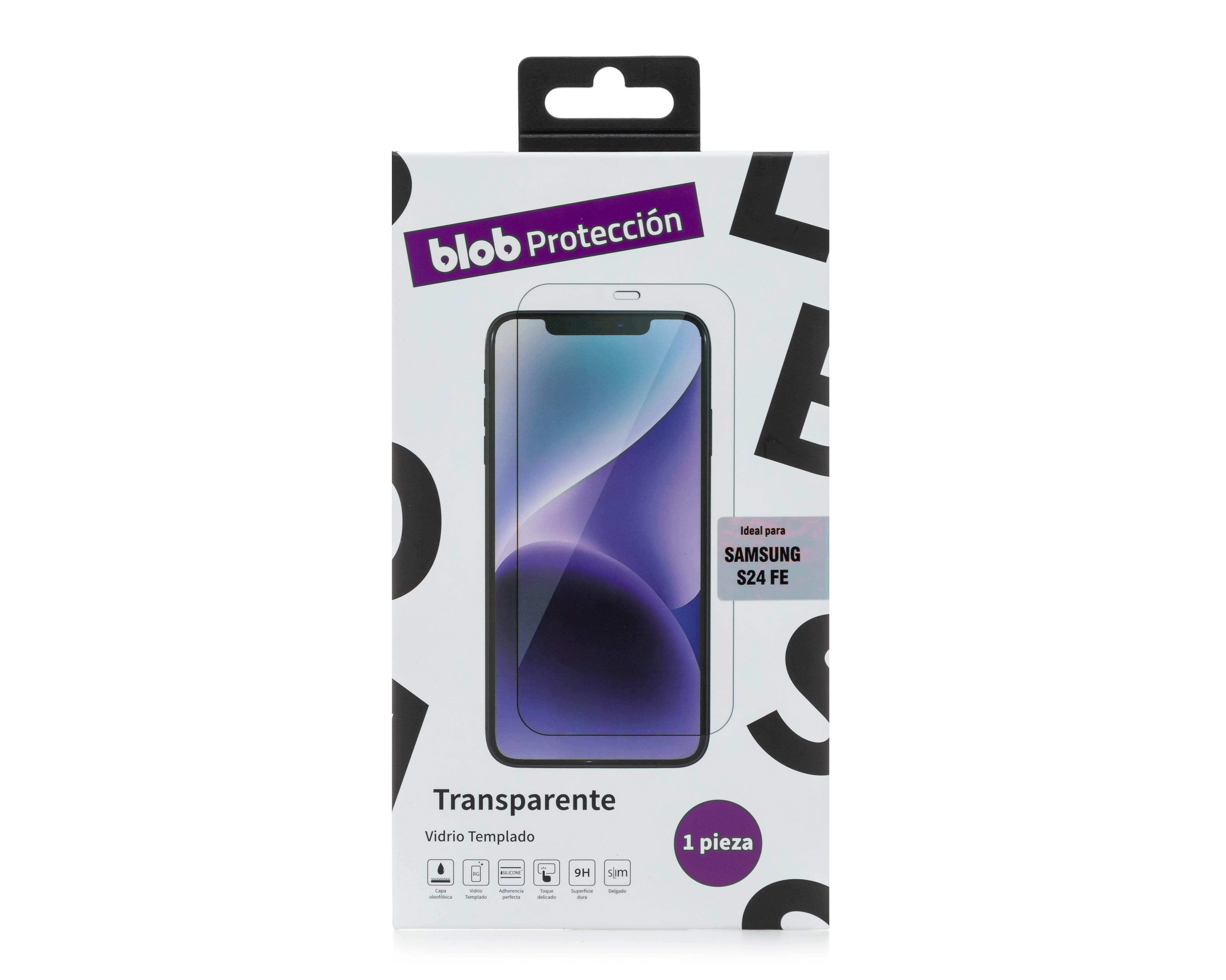 Foto 2 pulgar | Protector de Pantalla de Vidrio Templado Blob para Samsung S24 FE