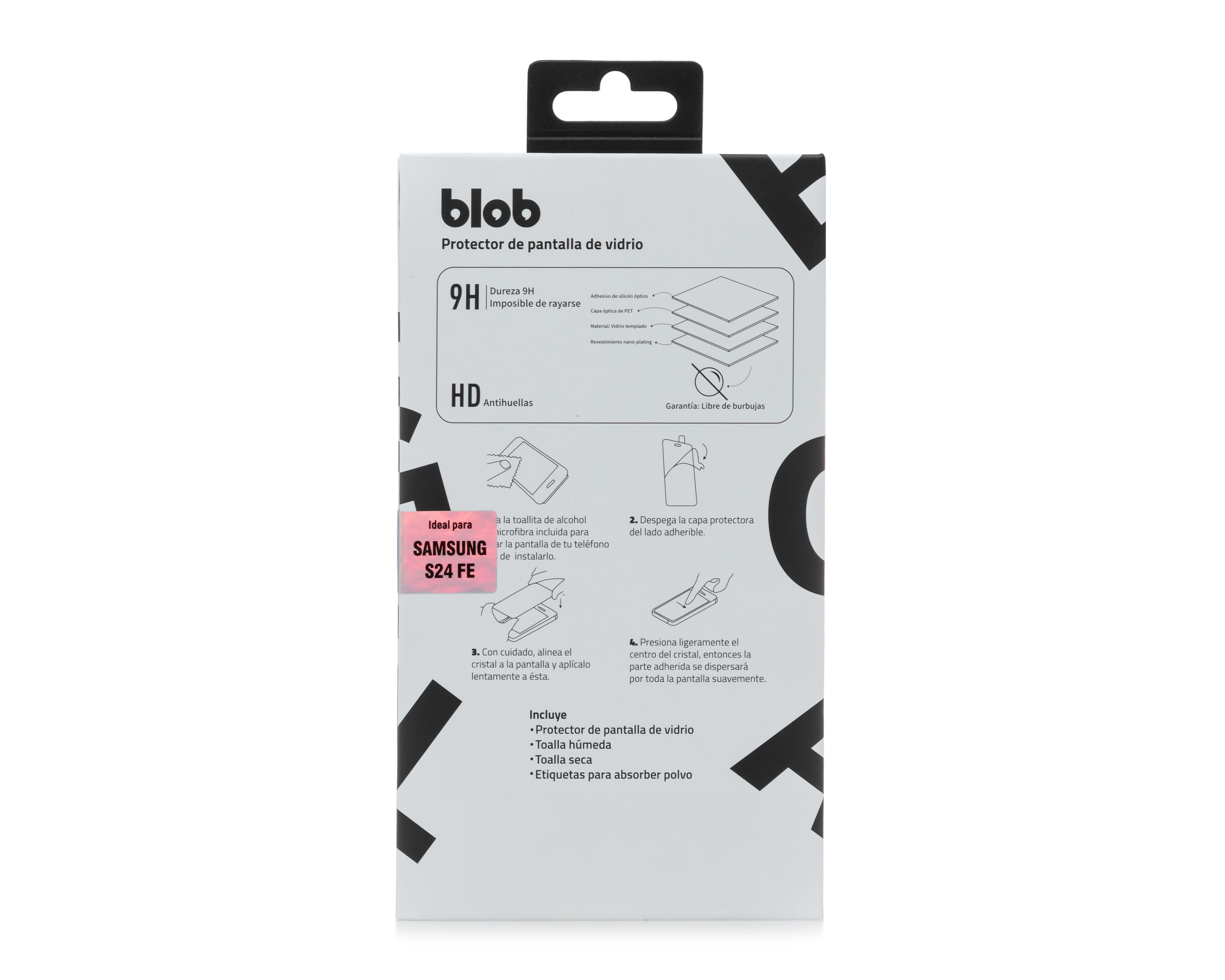 Foto 2 | Protector de Pantalla de Vidrio Templado Blob para Samsung S24 FE