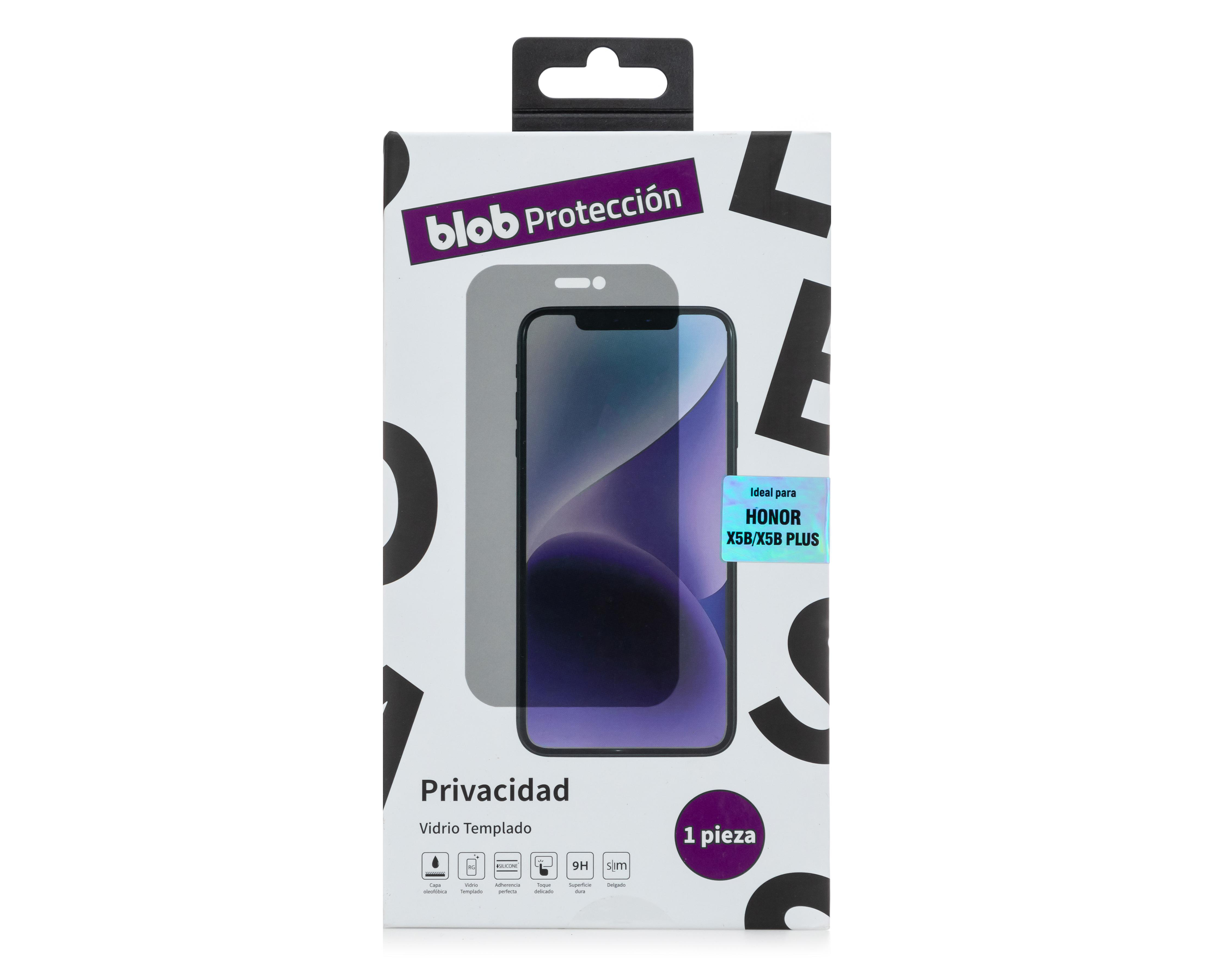 Foto 2 pulgar | Protector Blob de Vidrio Templado para Honor X5B/X5B Plus