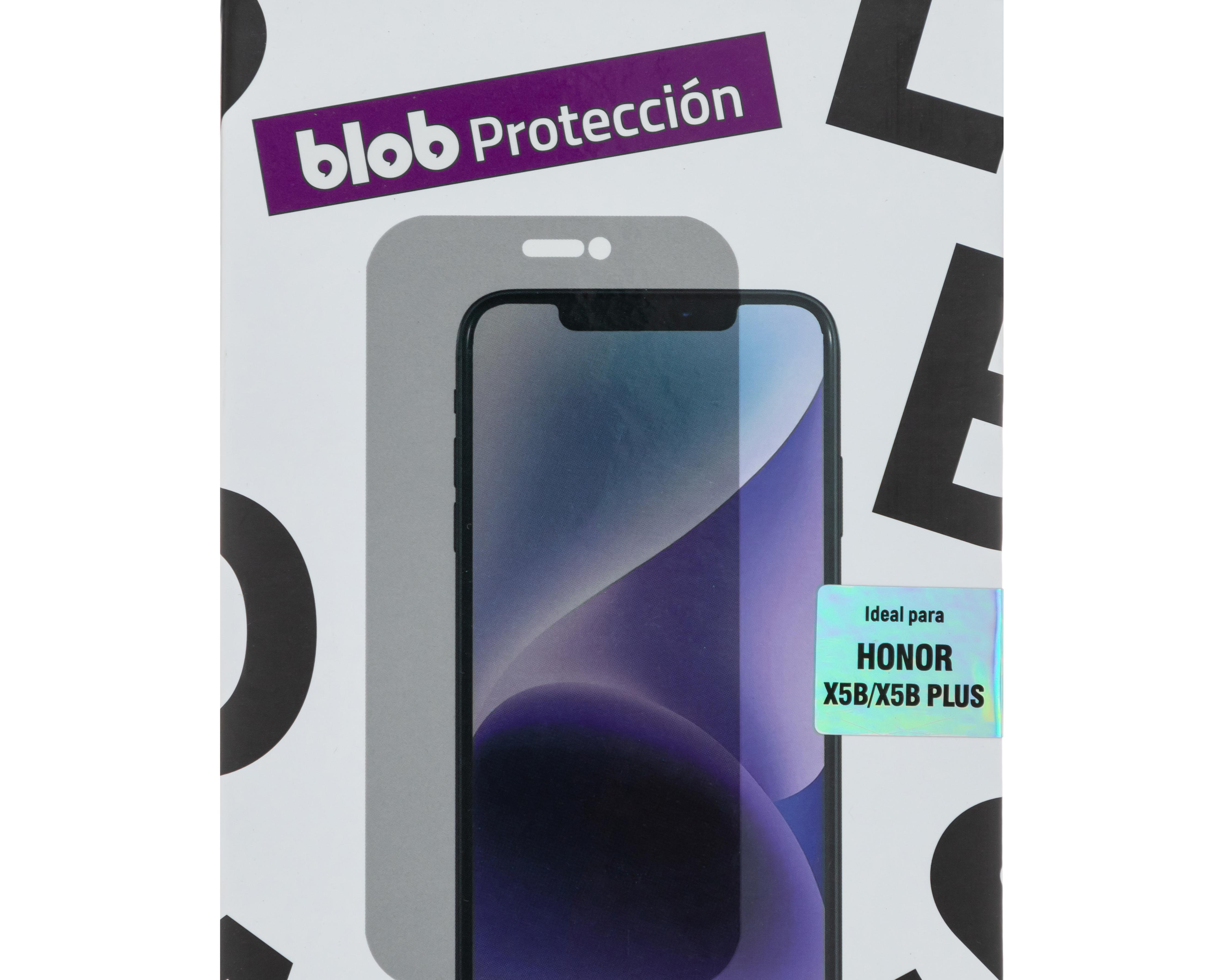 Foto 4 pulgar | Protector Blob de Vidrio Templado para Honor X5B/X5B Plus