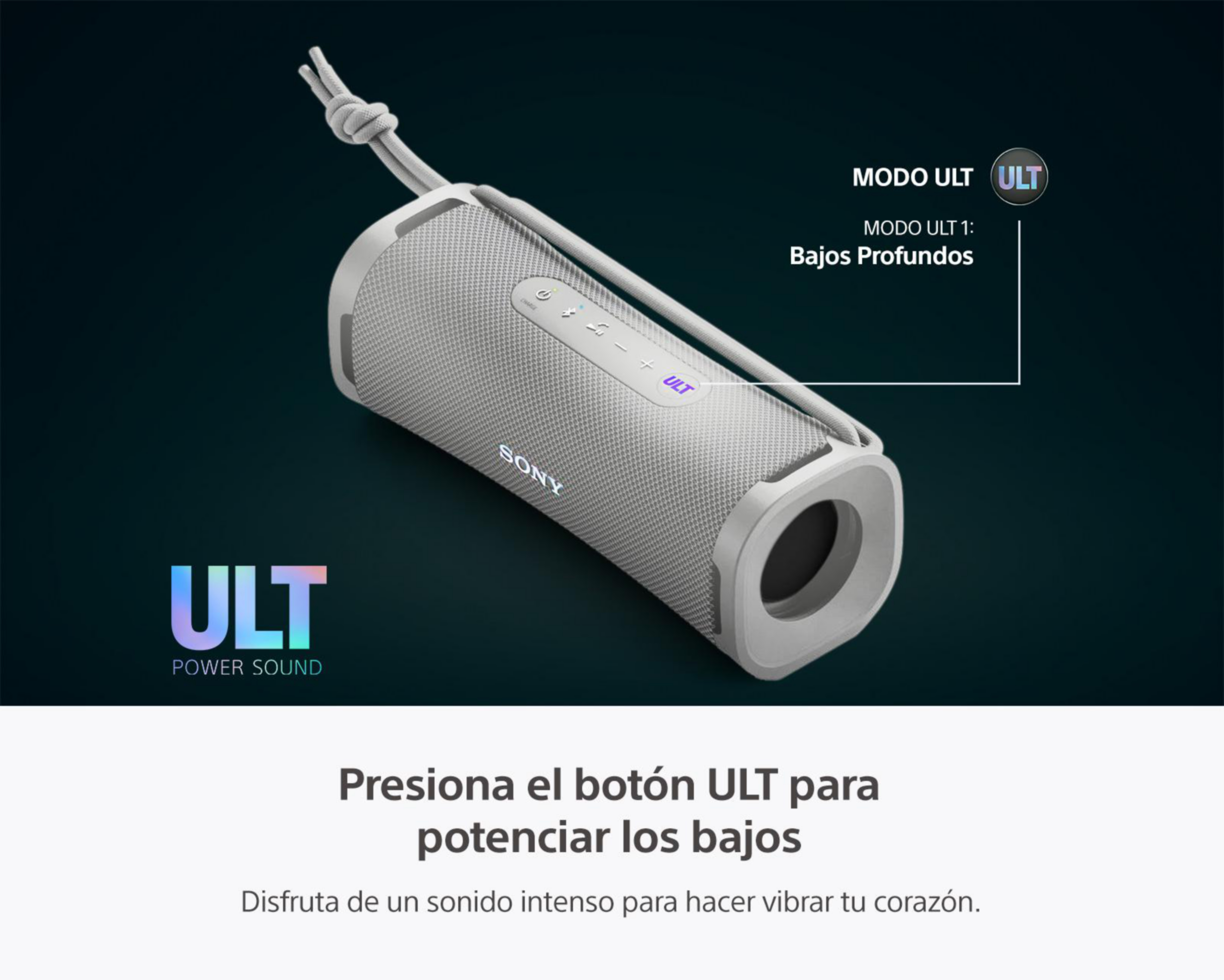 Foto 2 | Bocina Bluetooth Sony Ult Field 1 Resistente al Agua