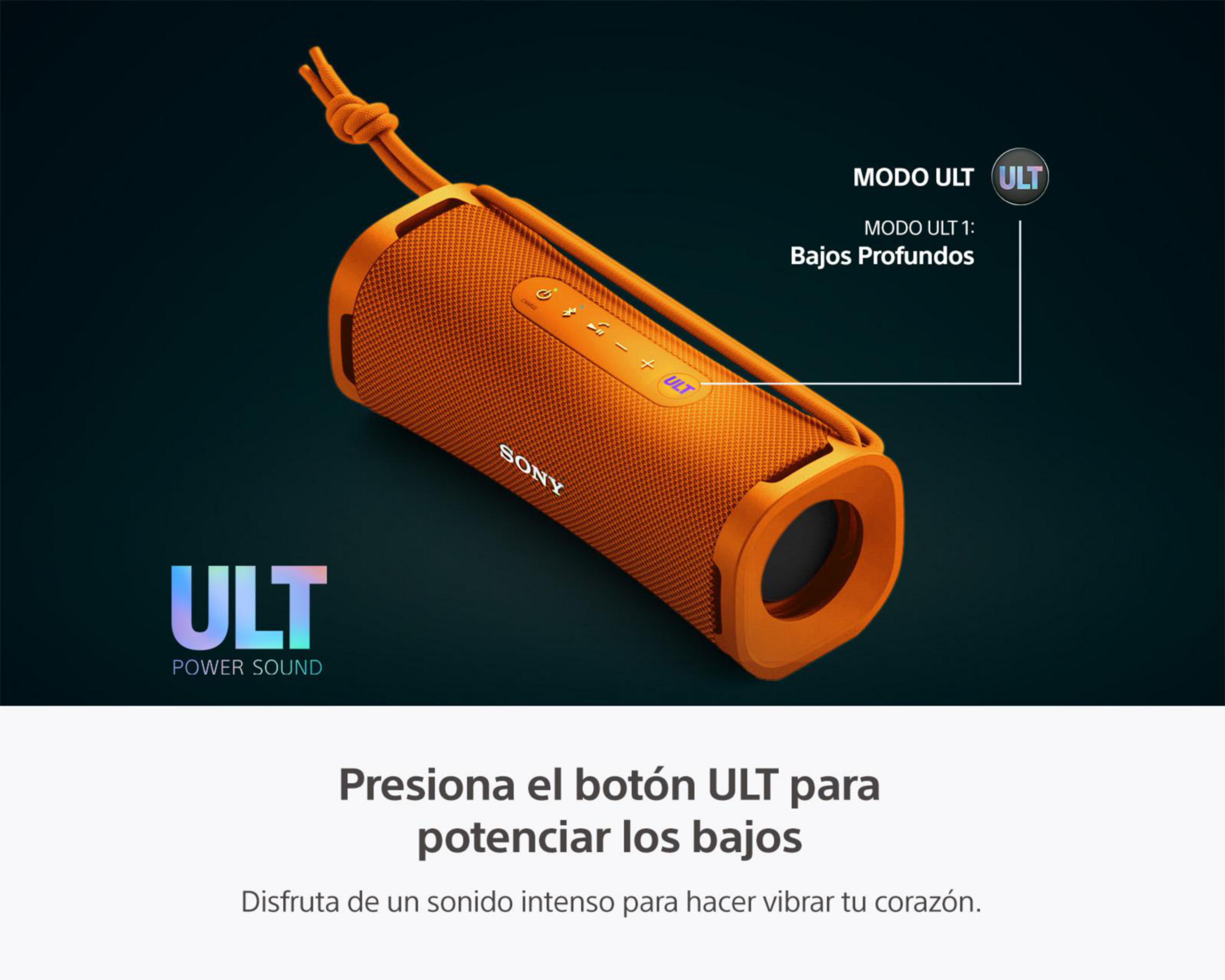 Foto 2 | Bocina Bluetooth Sony Ult Field 1 Resistente al Agua