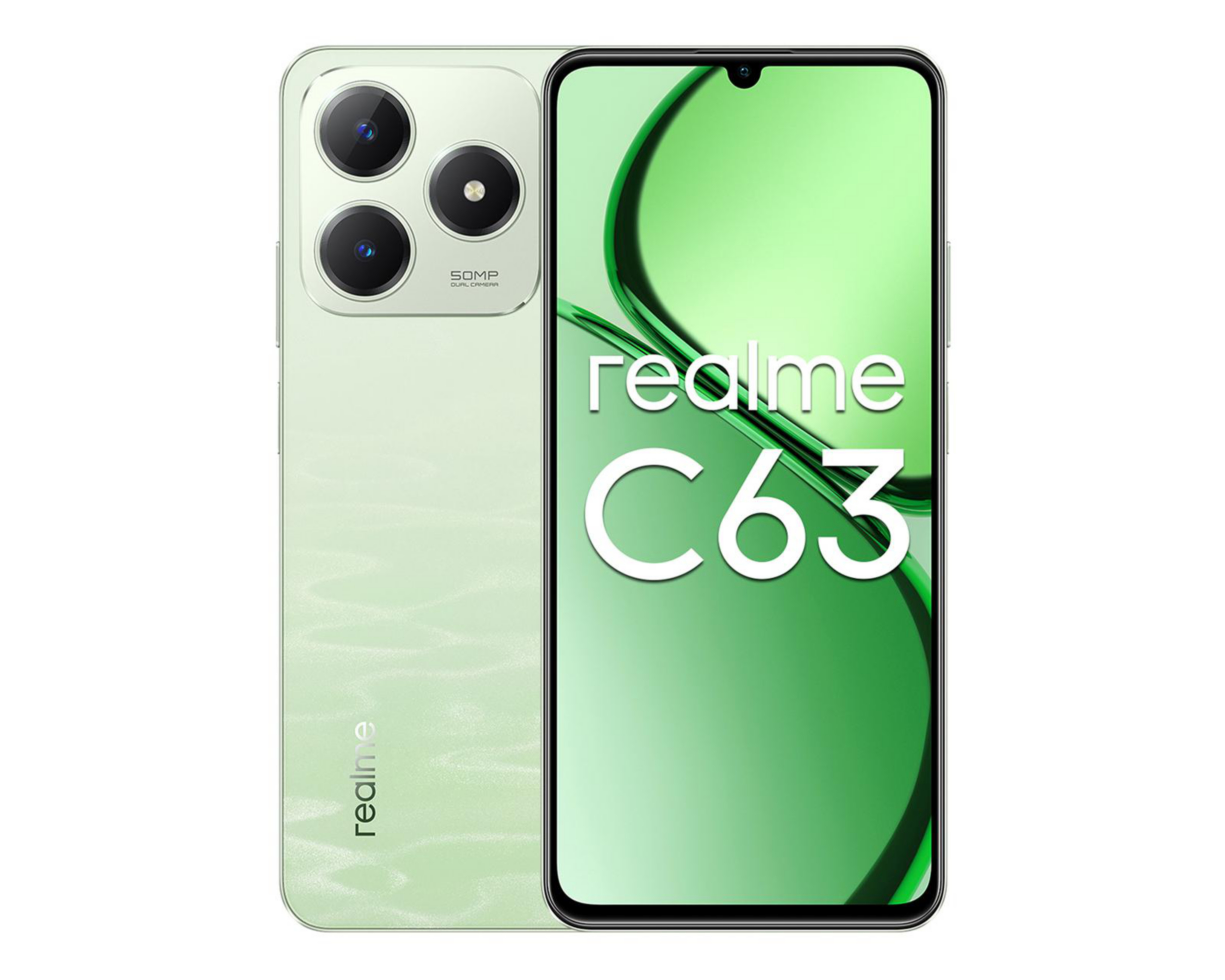 Telcel Realme C63 256 GB Verde $5,999