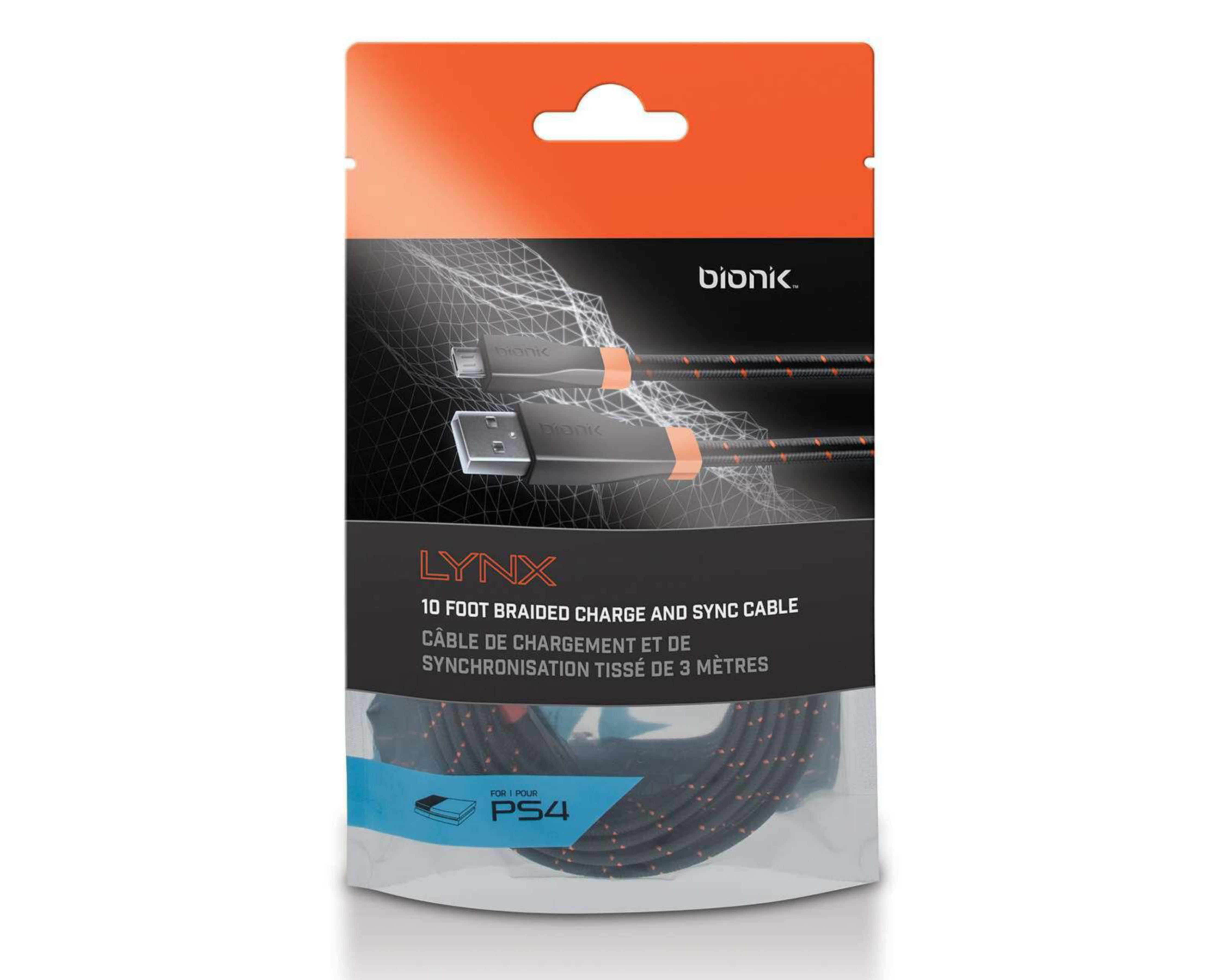 Foto 7 pulgar | Cable para Control PS4 Bionik BNK-9001