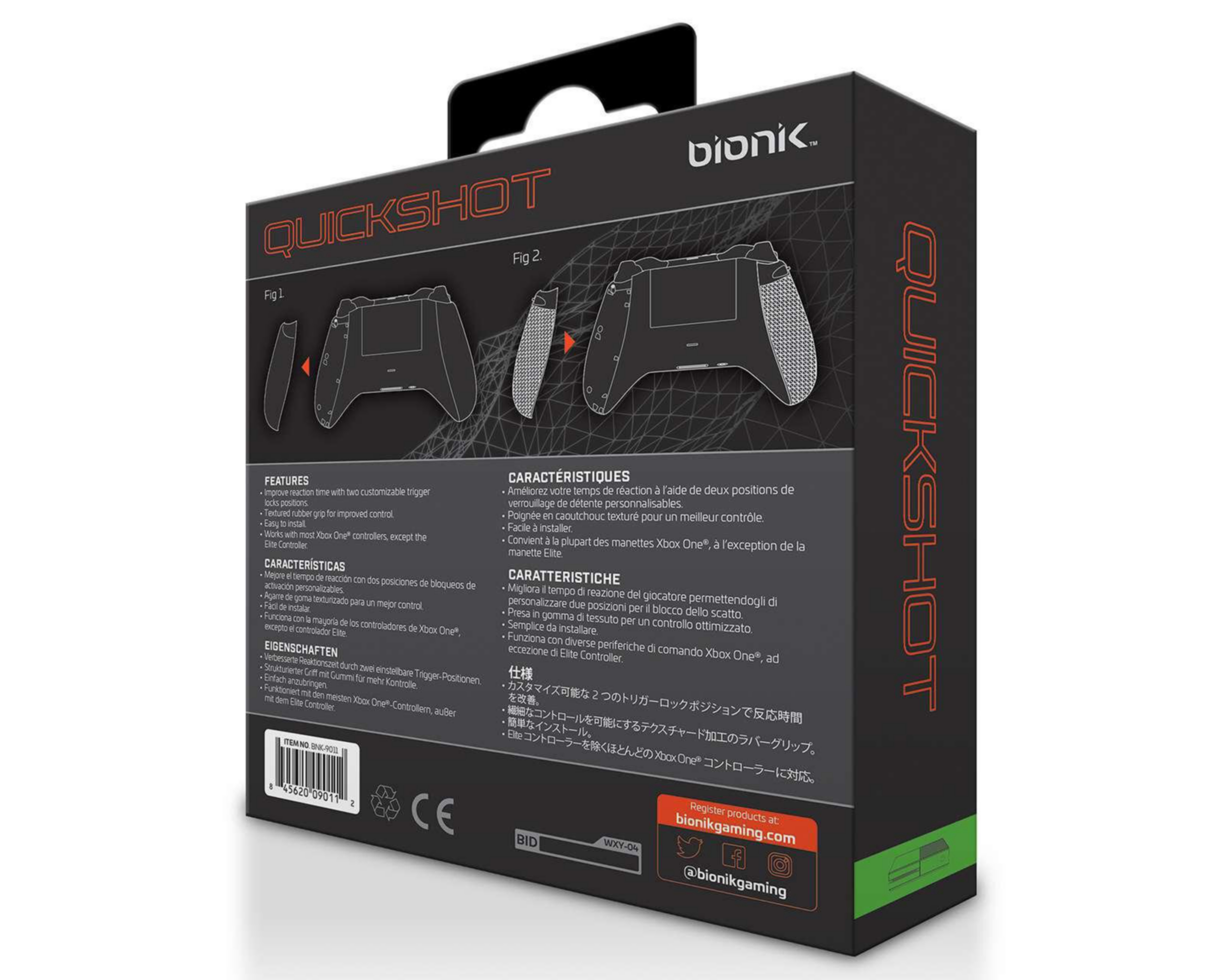 Foto 9 pulgar | Grip para Control de Xbox One Bionik
