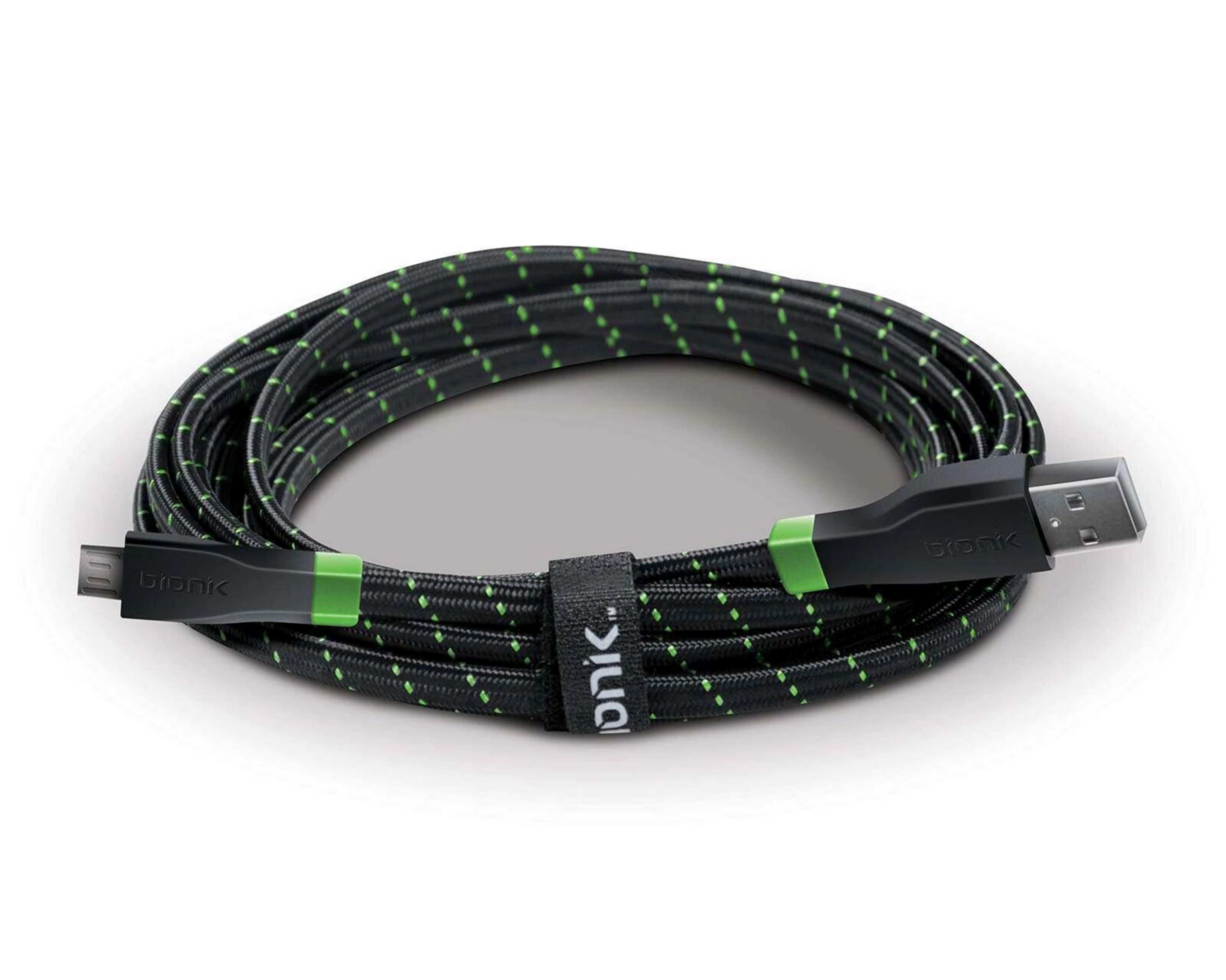 Foto 4 pulgar | Cable Cargador USB a MicroUSB Bionik para Xbox One