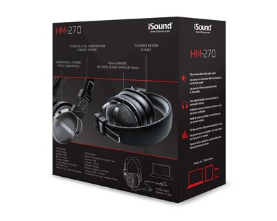 Foto 4 | Audífonos de Diadema Isound Plegables DGHP-5526