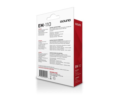 Foto 2 | Audífonos In-Ear iSound Diseño Ligero DGHP-5701