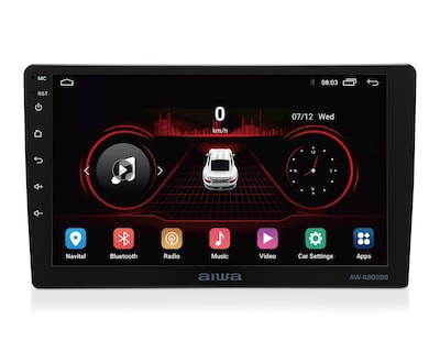 Foto 2 | Autoestéreo Aiwa AW-A802BS Bluetooth con Pantalla