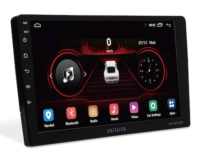 Foto 3 | Autoestéreo Aiwa AW-A802BS Bluetooth con Pantalla