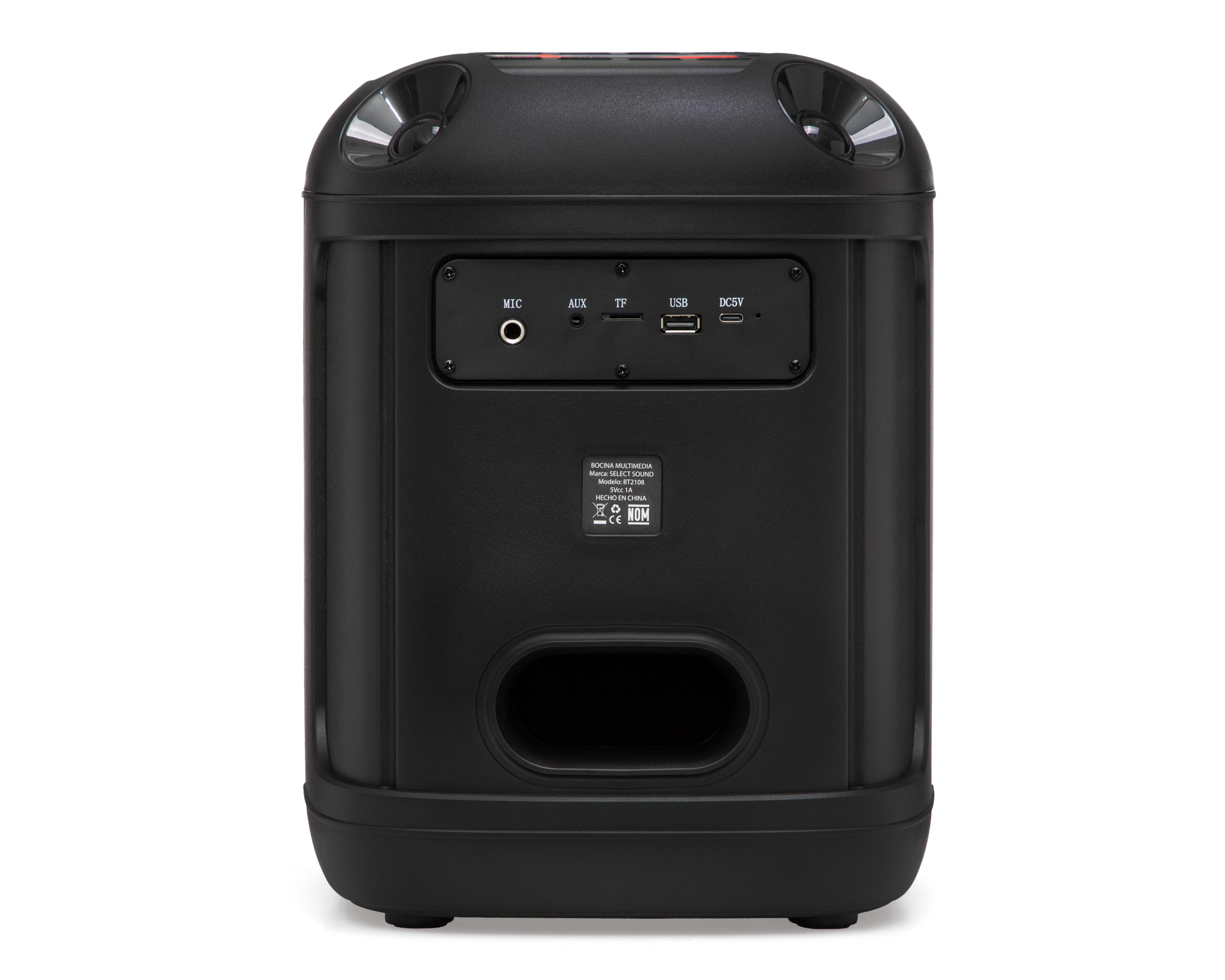 Foto 4 | Bocina Bluetooth Select Sound BT2108 3,500 W con Luces