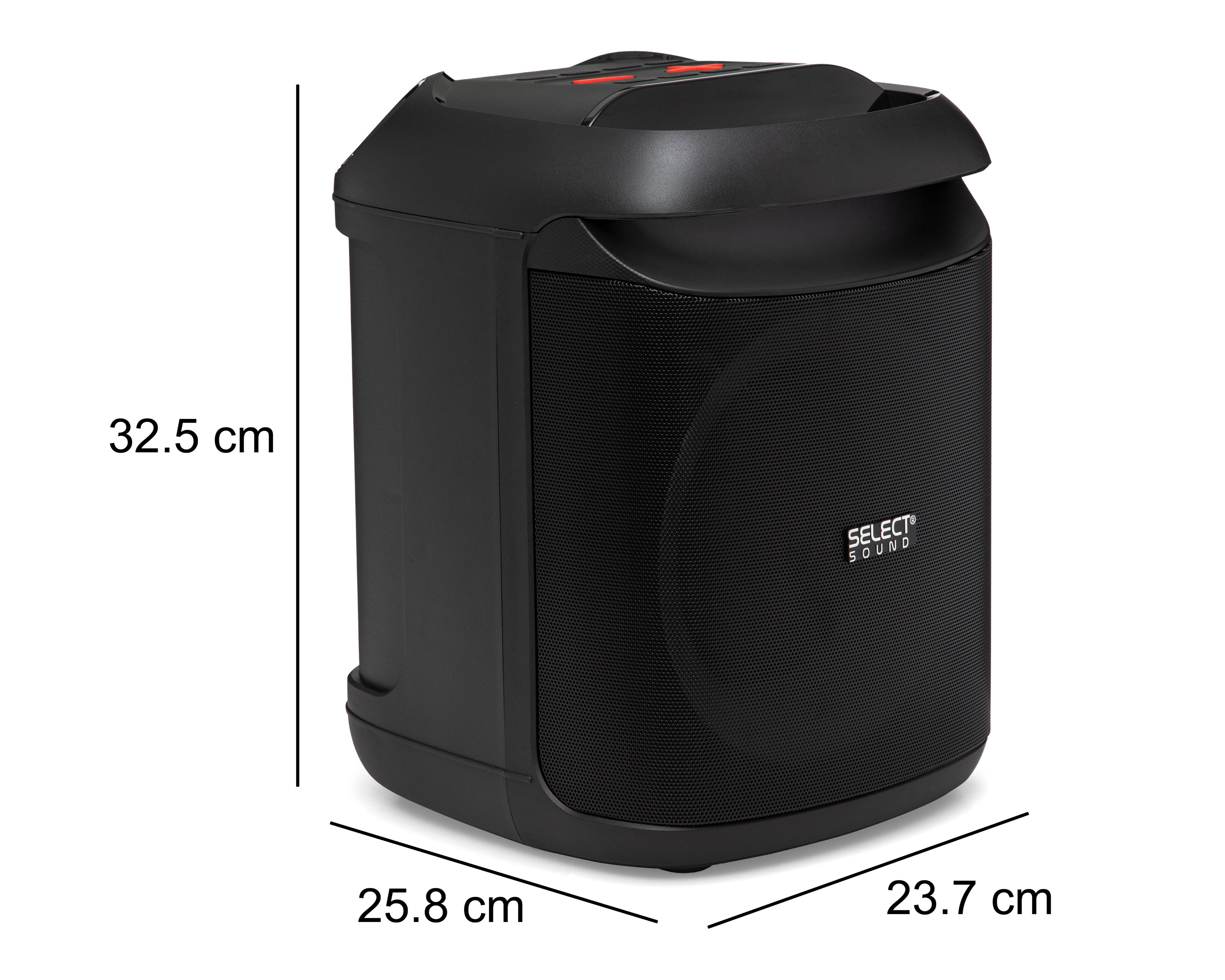 Foto 9 | Bocina Bluetooth Select Sound BT2108 3,500 W con Luces