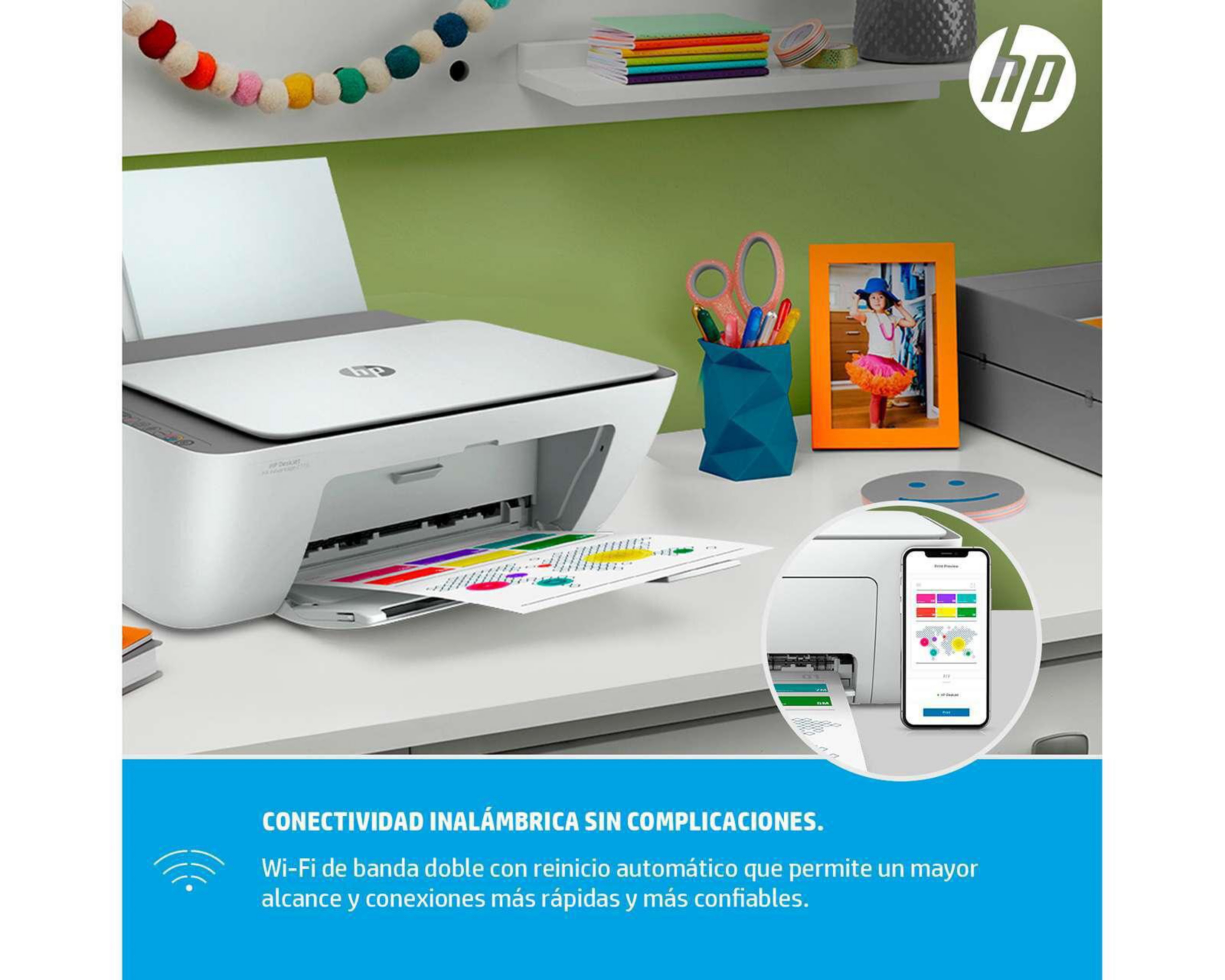 Foto 7 pulgar | Multifuncional HP de Inyección Térmica Deskjet IA 2775