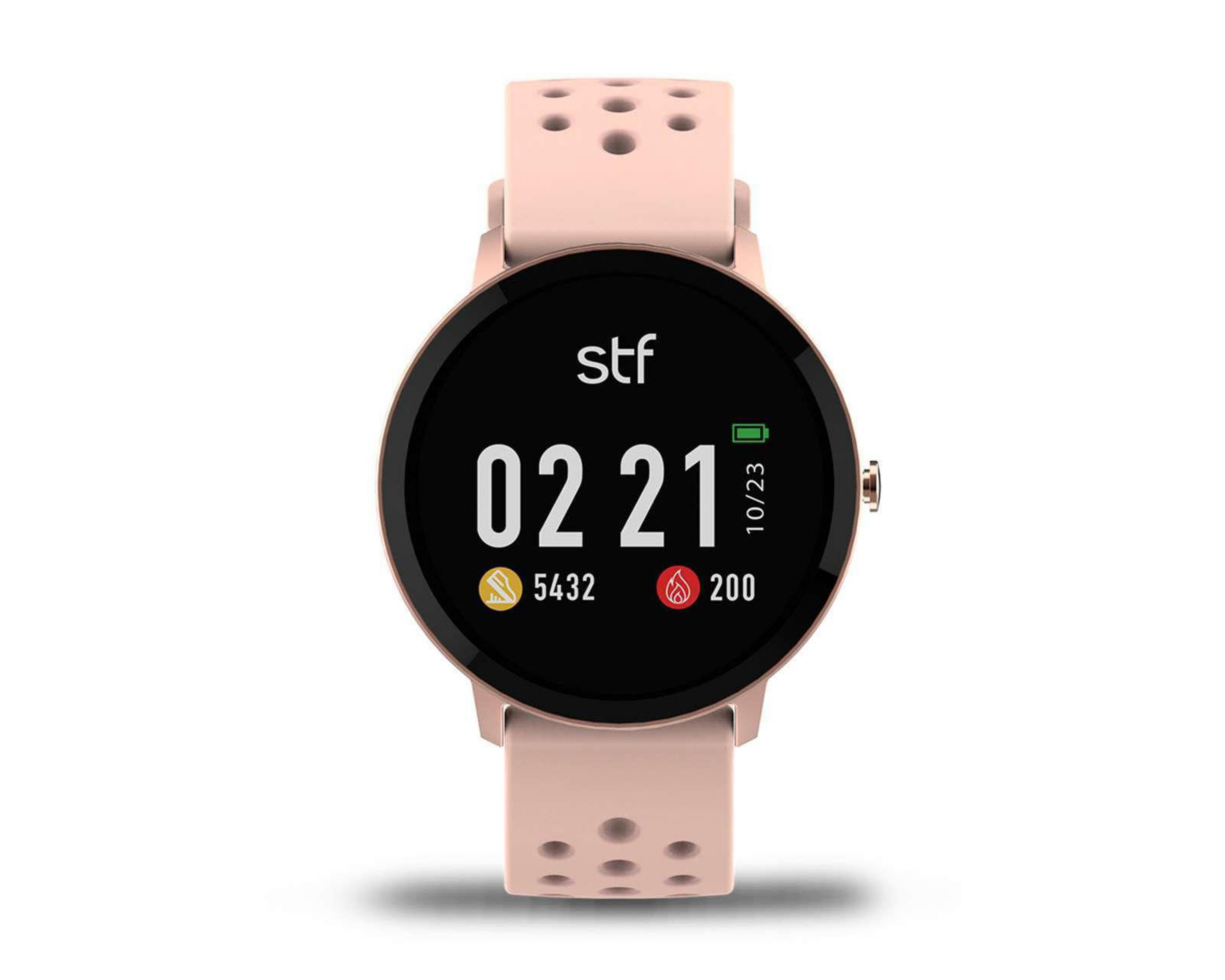 Foto 2 pulgar | Smartwatch STF Kronos Sport Rosa