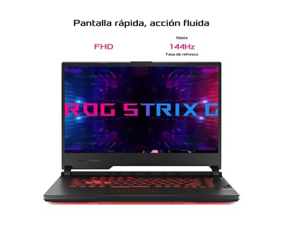 Foto 2 | Laptop Asus ROG Strix G15 G512LI 15.6" Intel Core i5 16 GB RAM 512 GB SSD Negro