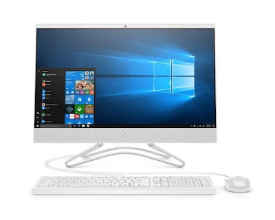 Foto 4 | Computadora de Escritorio + Monitor HP All-in-One 24-f101la 23.8" AMD Ryzen 3 6 GB RAM 1 TB Sata Blanca