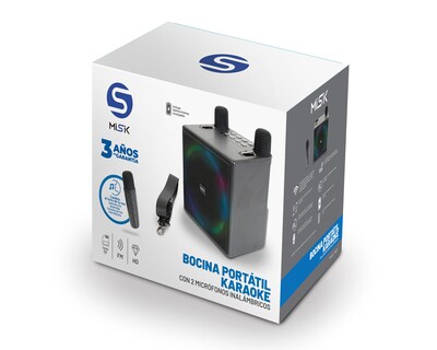 Foto 8 | Bocina Bluetooth Misk MS233 800 Watts con Karaoke