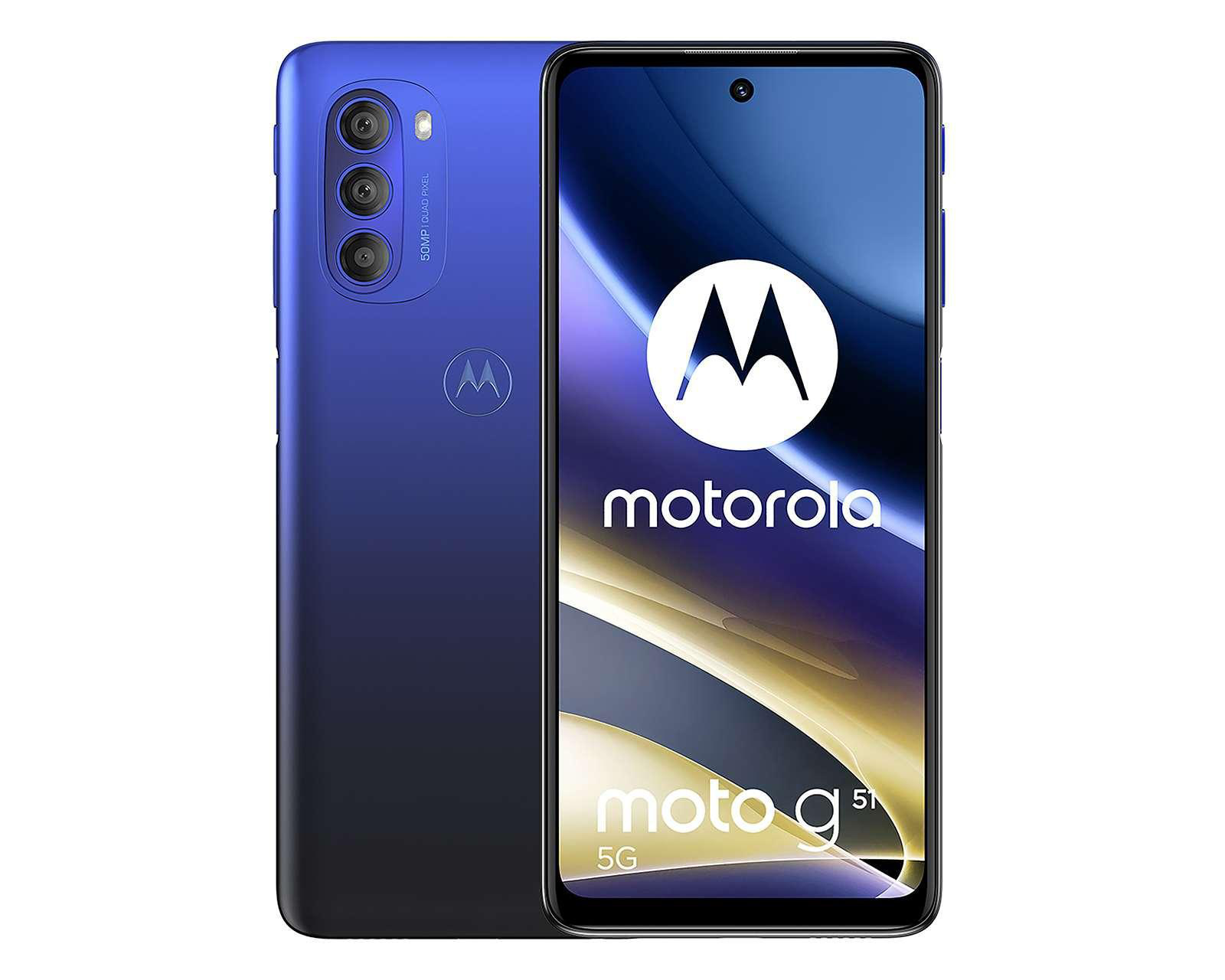 AT&T/Unefon Motorola Moto G51 128 GB Azul $5,499