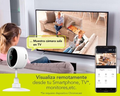 Foto 8 | Cámara IP Inteligente Lloyd's LC-1219 Blanca