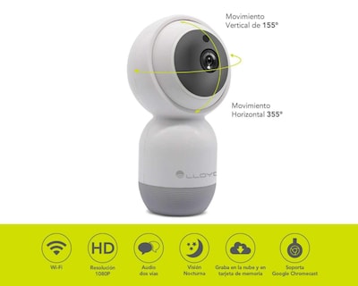 Foto 5 | Cámara de Seguridad Inteligente Lloyd's LC-1220 Blanco