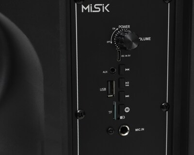 Foto 5 | Bocina Bluetooth Misik MB101 8000 W con Luces LED